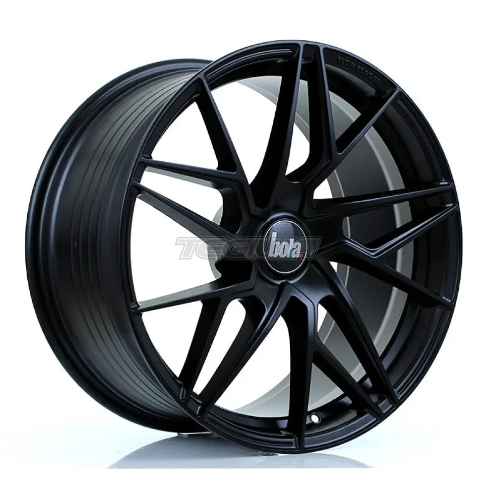 BOLA FLR Alloy Wheel 19x9.5 5x108 ET25 To 45 72.6mm CB Matt Black
