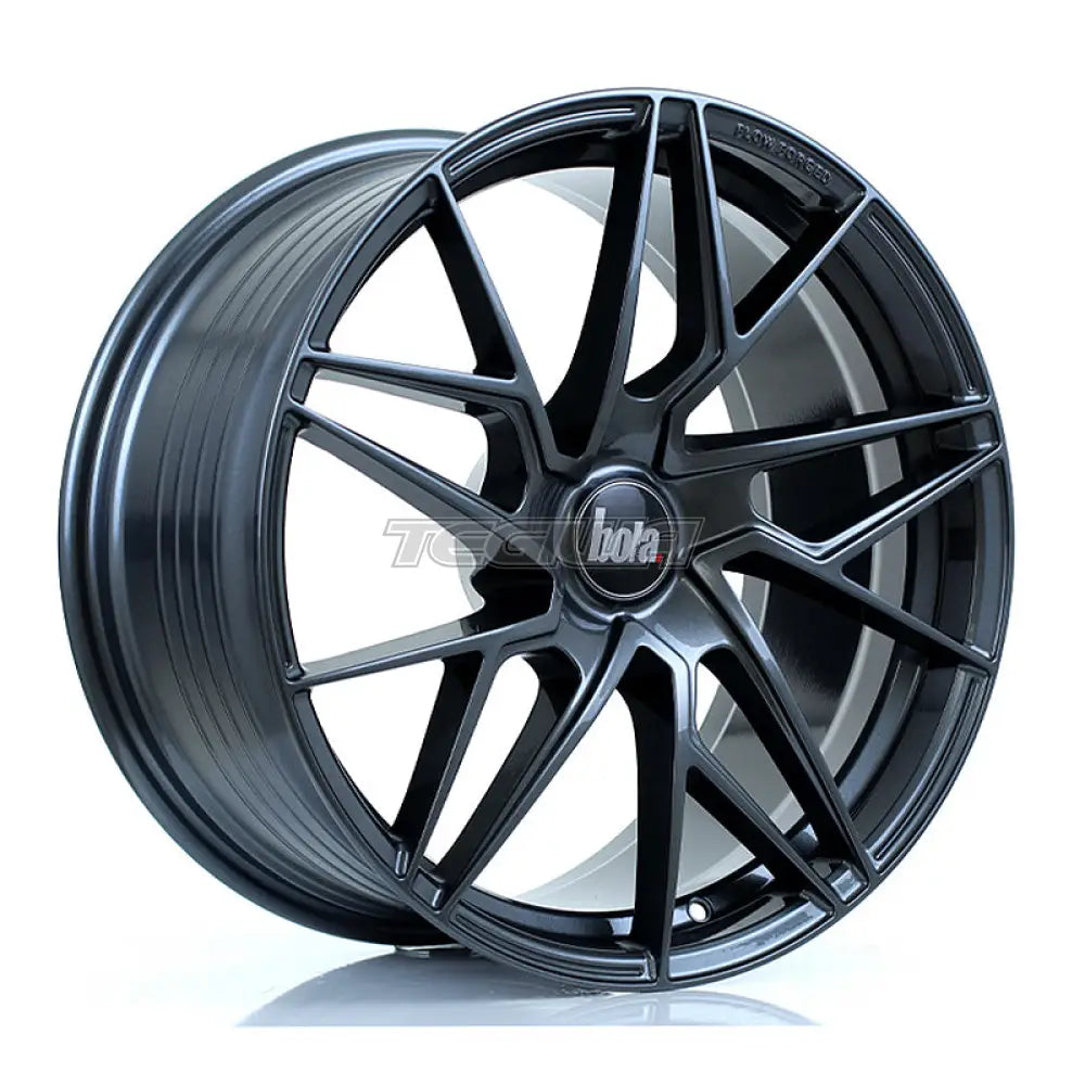 BOLA FLR Alloy Wheel 19x9.5 5x114 ET25 To 45 72.6mm CB Gloss Gunmetal