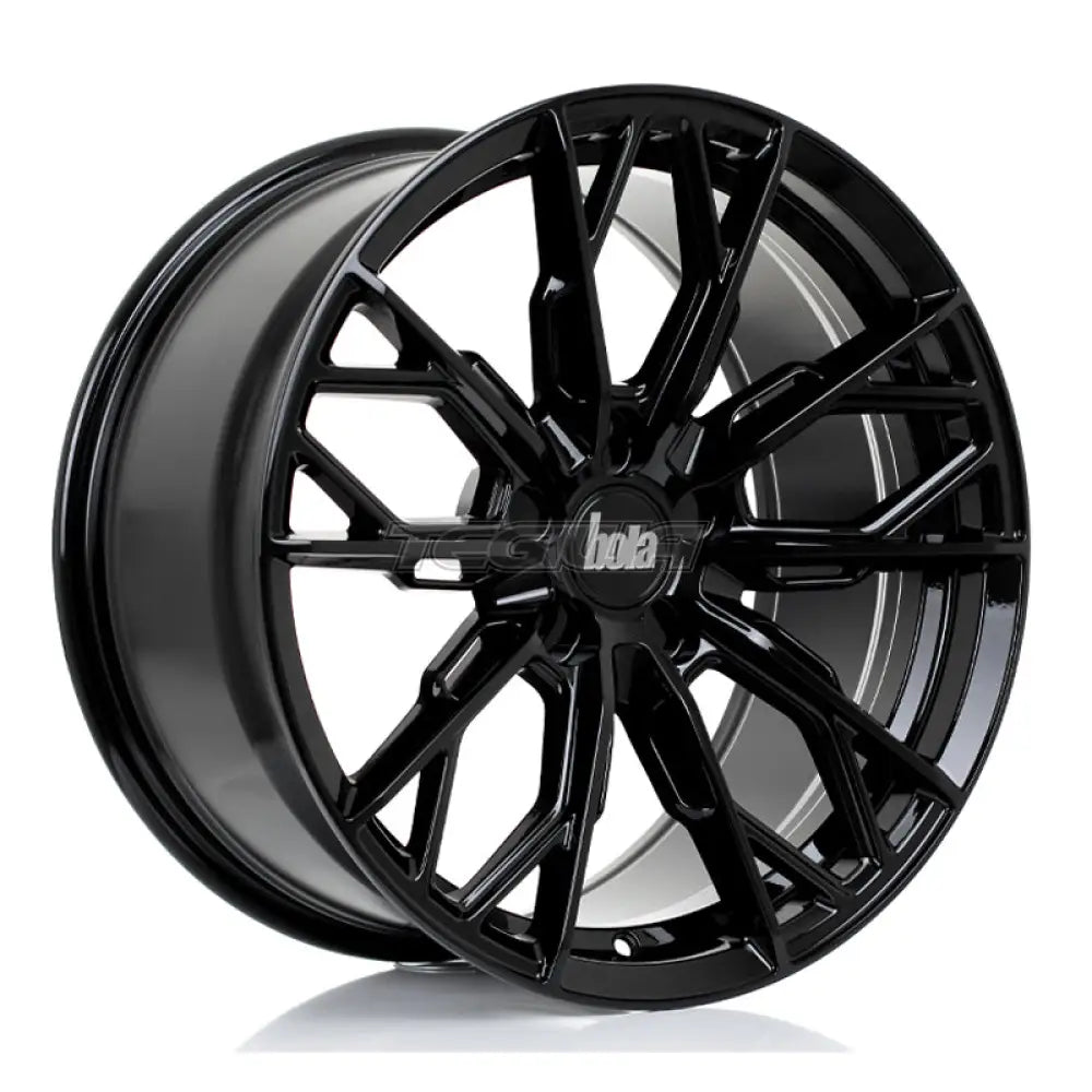BOLA FLS Alloy Wheel 18x9 5x112 ET25 To 50 72.5mm CB Gloss Black