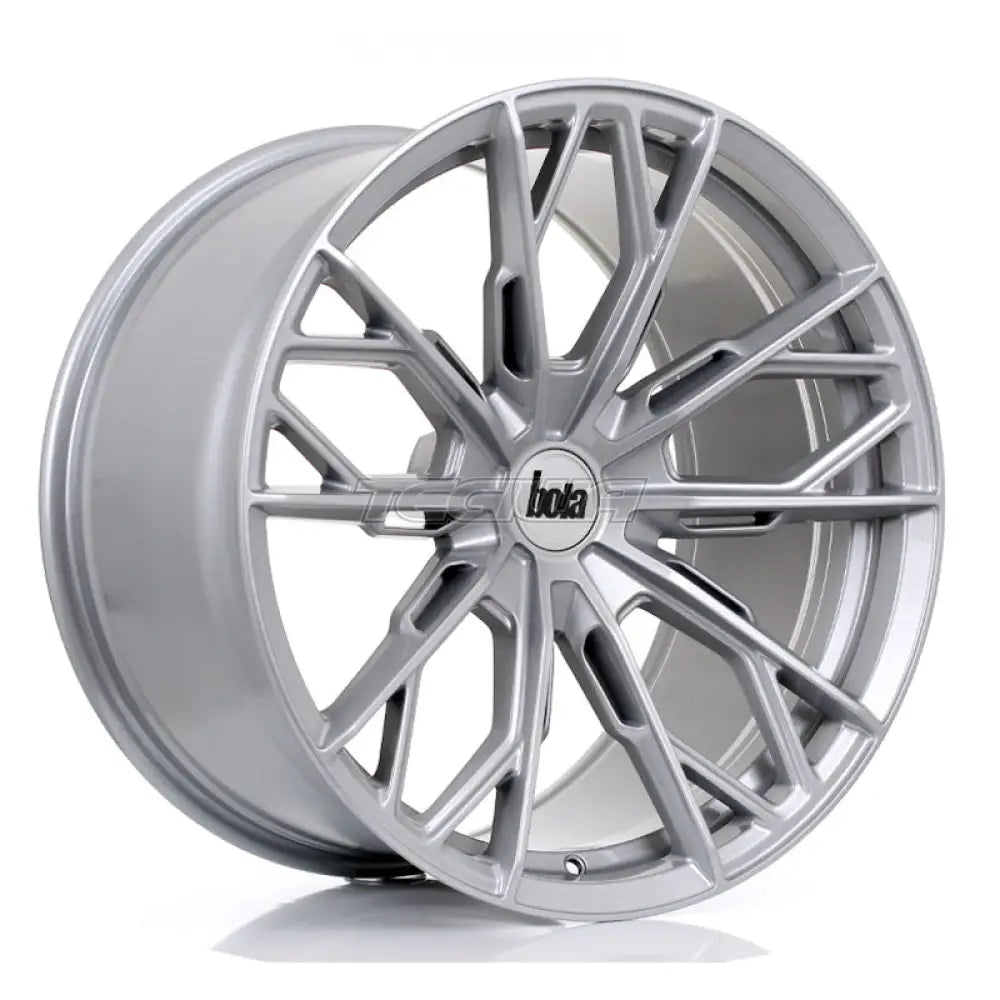 BOLA FLS Alloy Wheel 20x8.5 5x128 ET9 To 50 72.5mm CB Crystal Silver