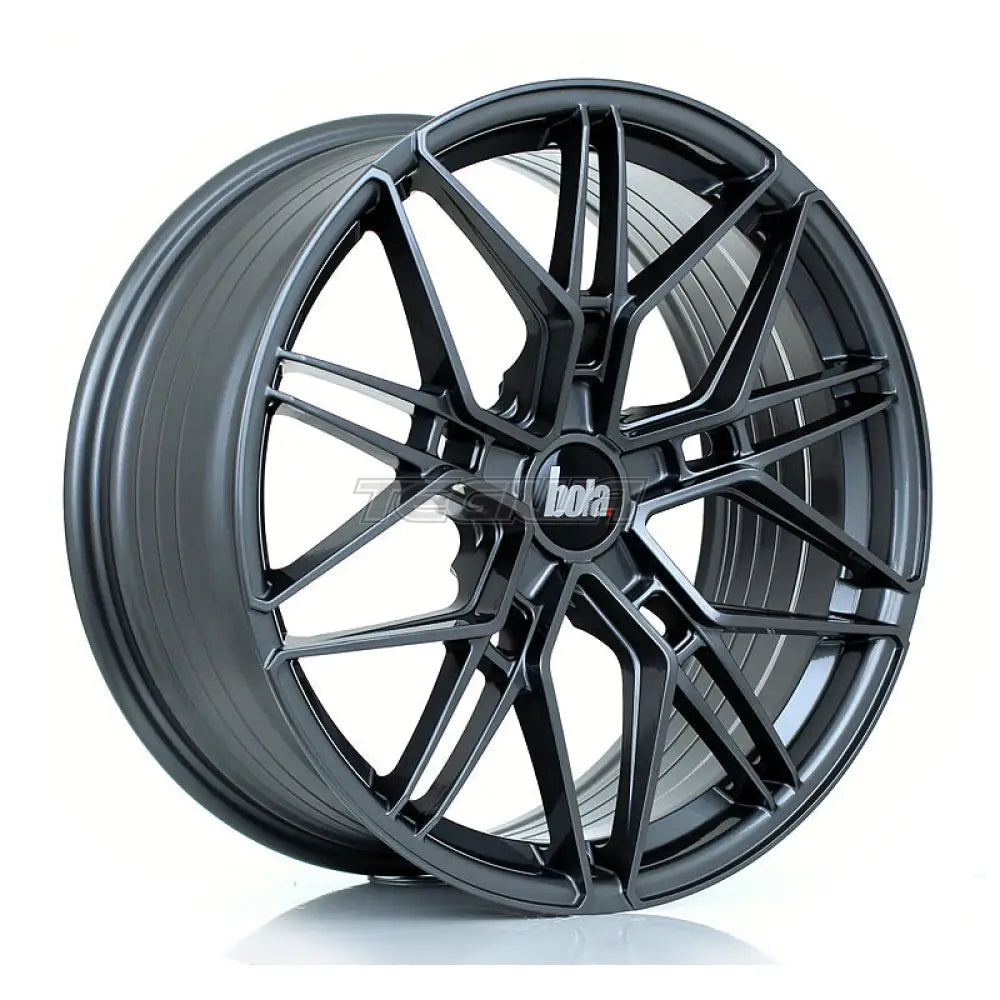 BOLA FLV Alloy Wheel 19x8.5 5x98 ET25 To 55 72.6mm CB Gloss Gunmetal