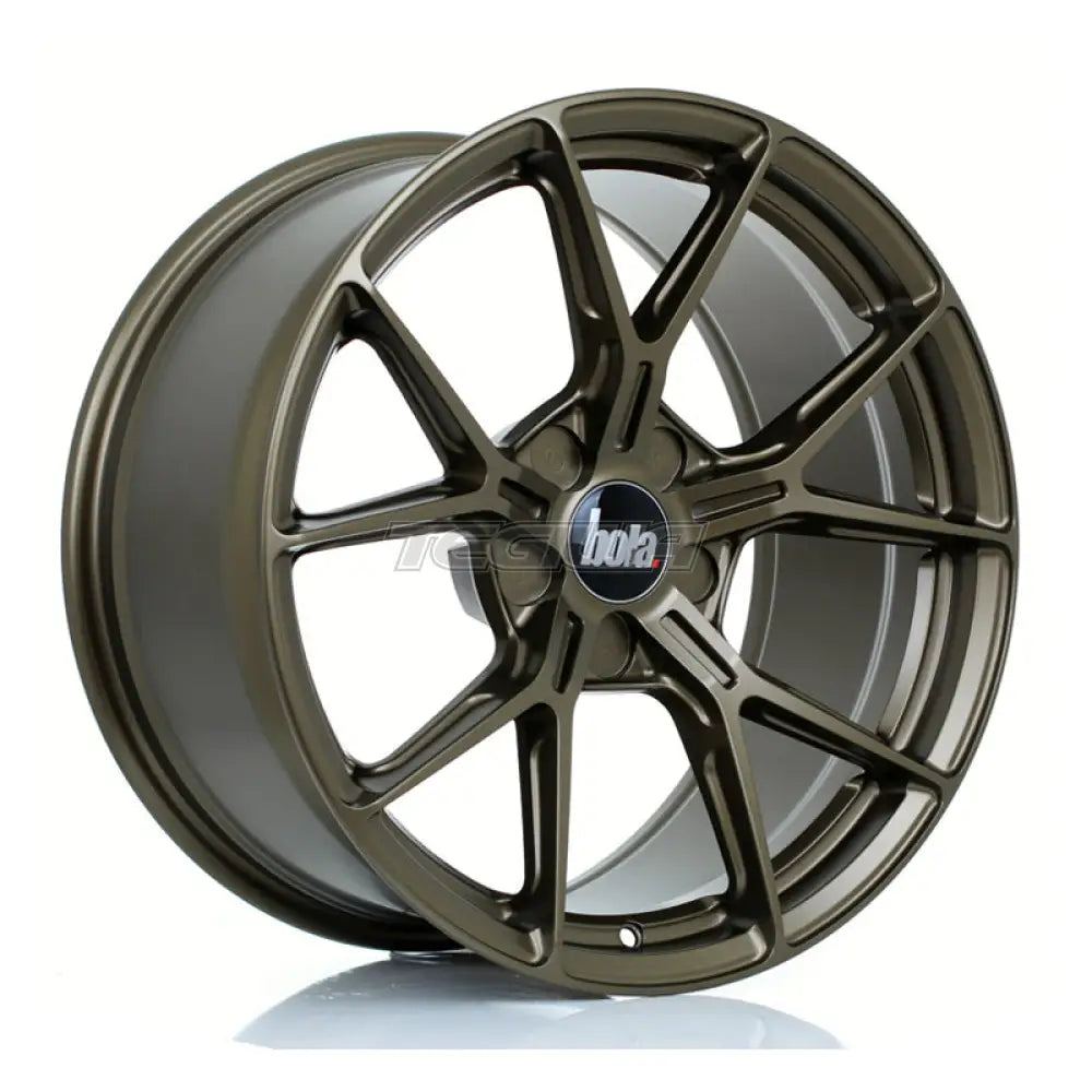 BOLA FLY Alloy Wheel 18x9 5x110 ET15 To 47 72.5mm CB Matt Bronze