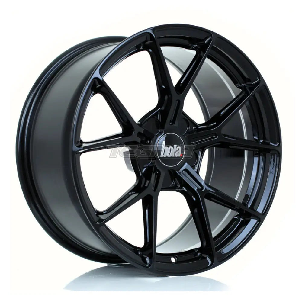BOLA FLY Alloy Wheel 18x9 5x114 ET15 To 47 72.5mm CB Gloss Black