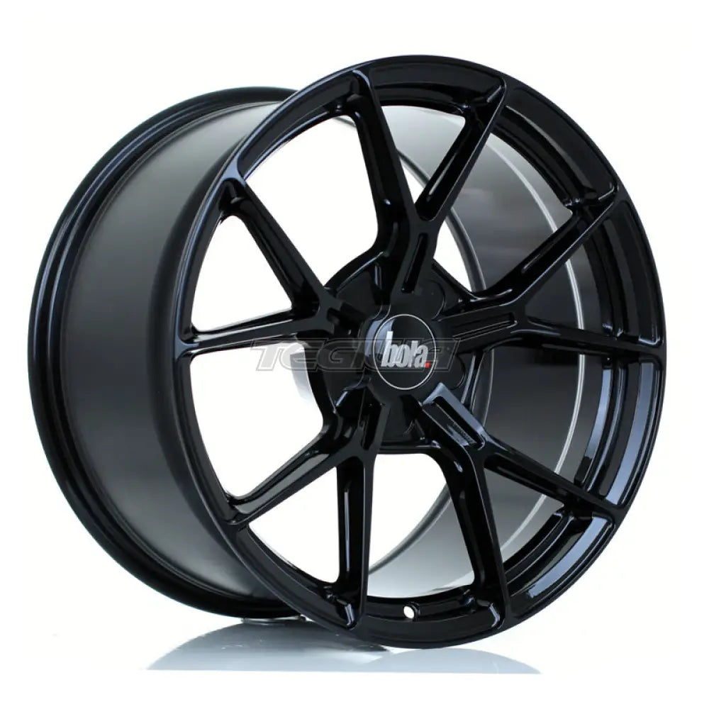 BOLA FLY Alloy Wheel 19x10.5 5x120.65 ET18 To 58 72.5mm CB Gloss Black