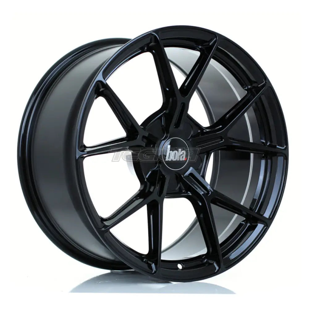 BOLA FLY Alloy Wheel 19x9.5 5x105 ET6 To 52 72.5mm CB Gloss Black