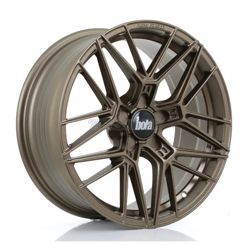 BOLA FLZ Alloy Wheel 18x8 5x112 ET25 To 50 72.5mm CB Matt Bronze
