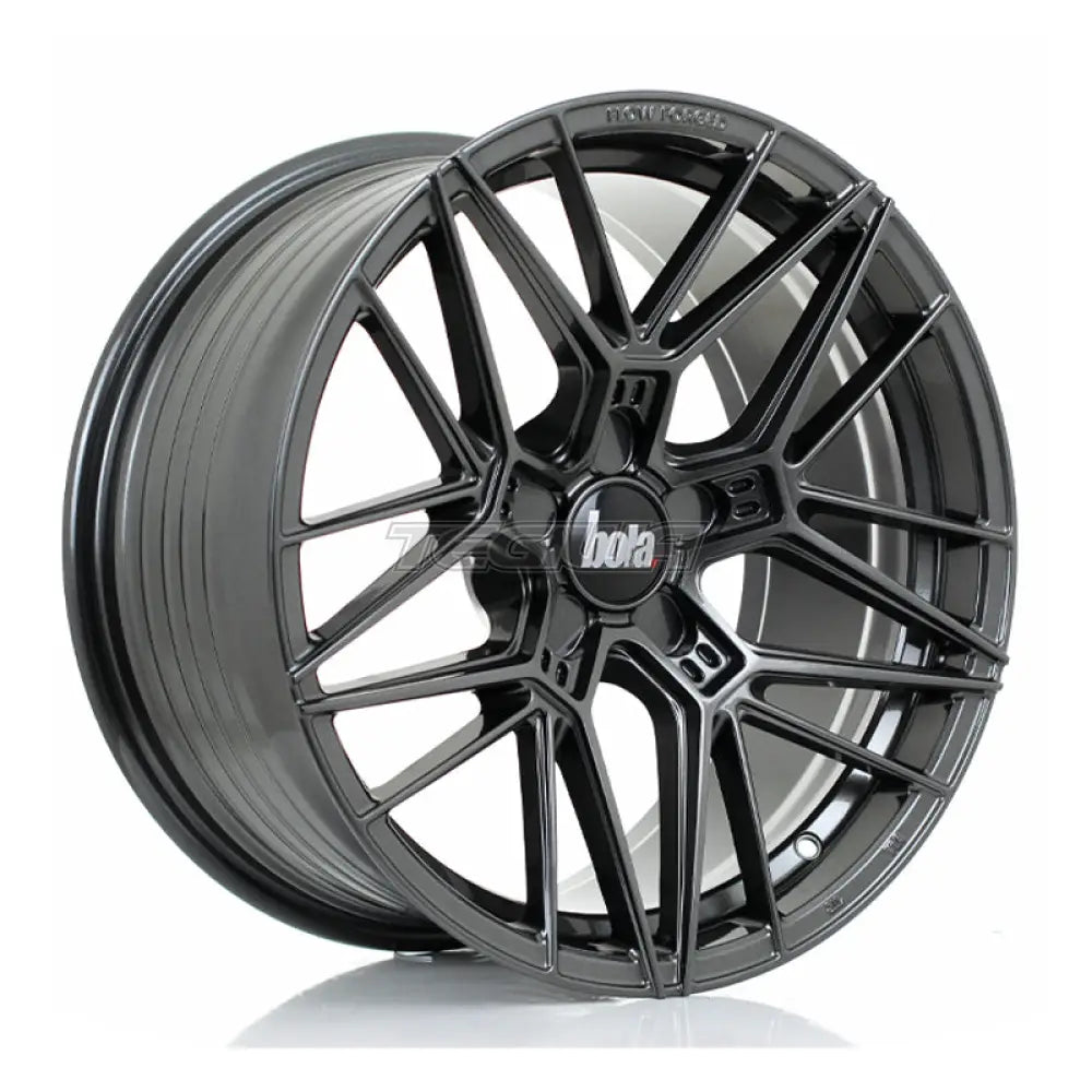 BOLA FLZ Alloy Wheel 18x9 5x127 ET25 To 50 72.5mm CB Gloss Gunmetal