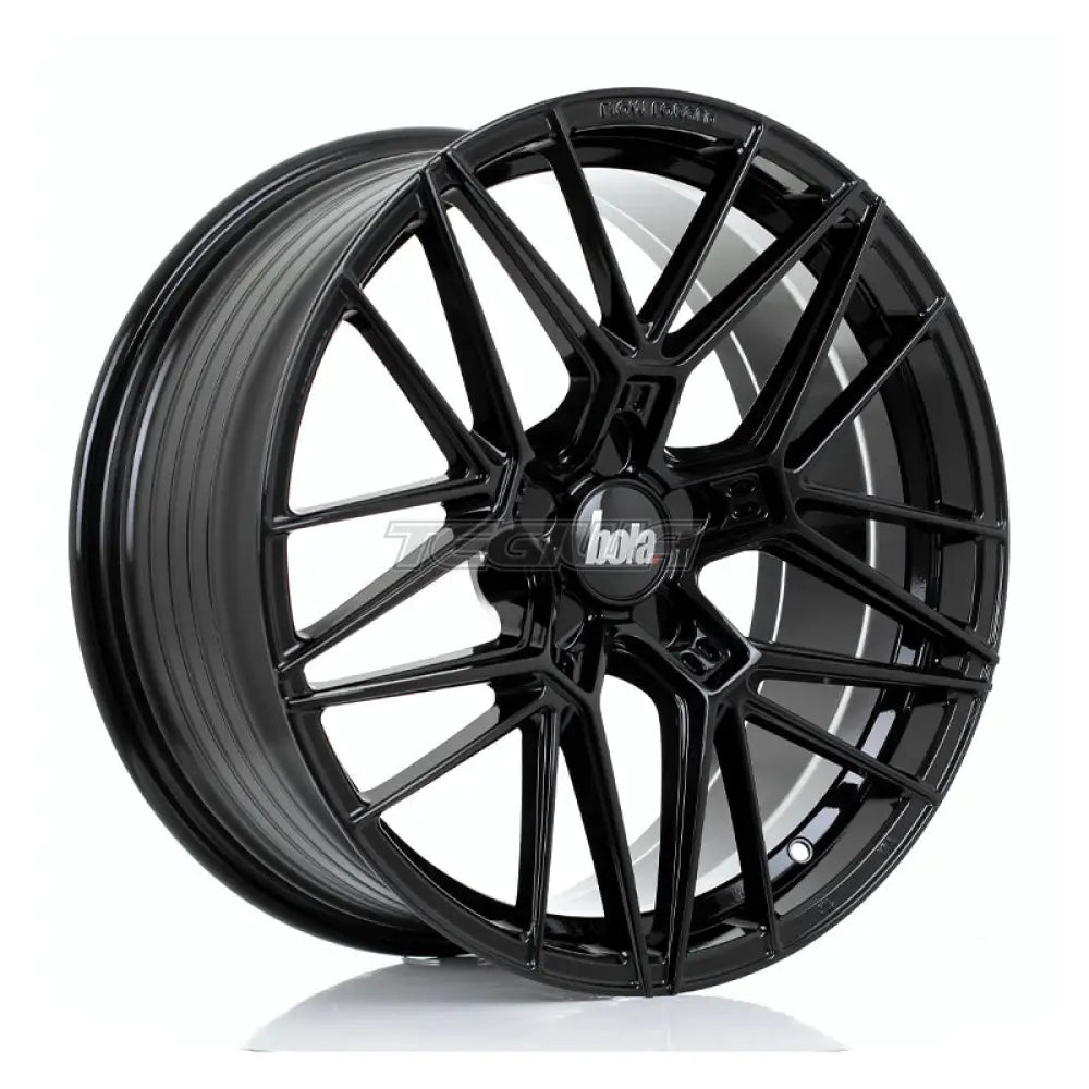 BOLA FLZ Alloy Wheel 19x8.5 5x130 ET25 To 50 72.5mm CB Gloss Black