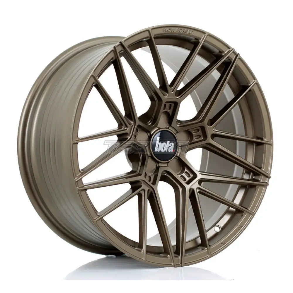 BOLA FLZ Alloy Wheel 19x9.5 5x112 ET25 To 50 72.5mm CB Matt Bronze