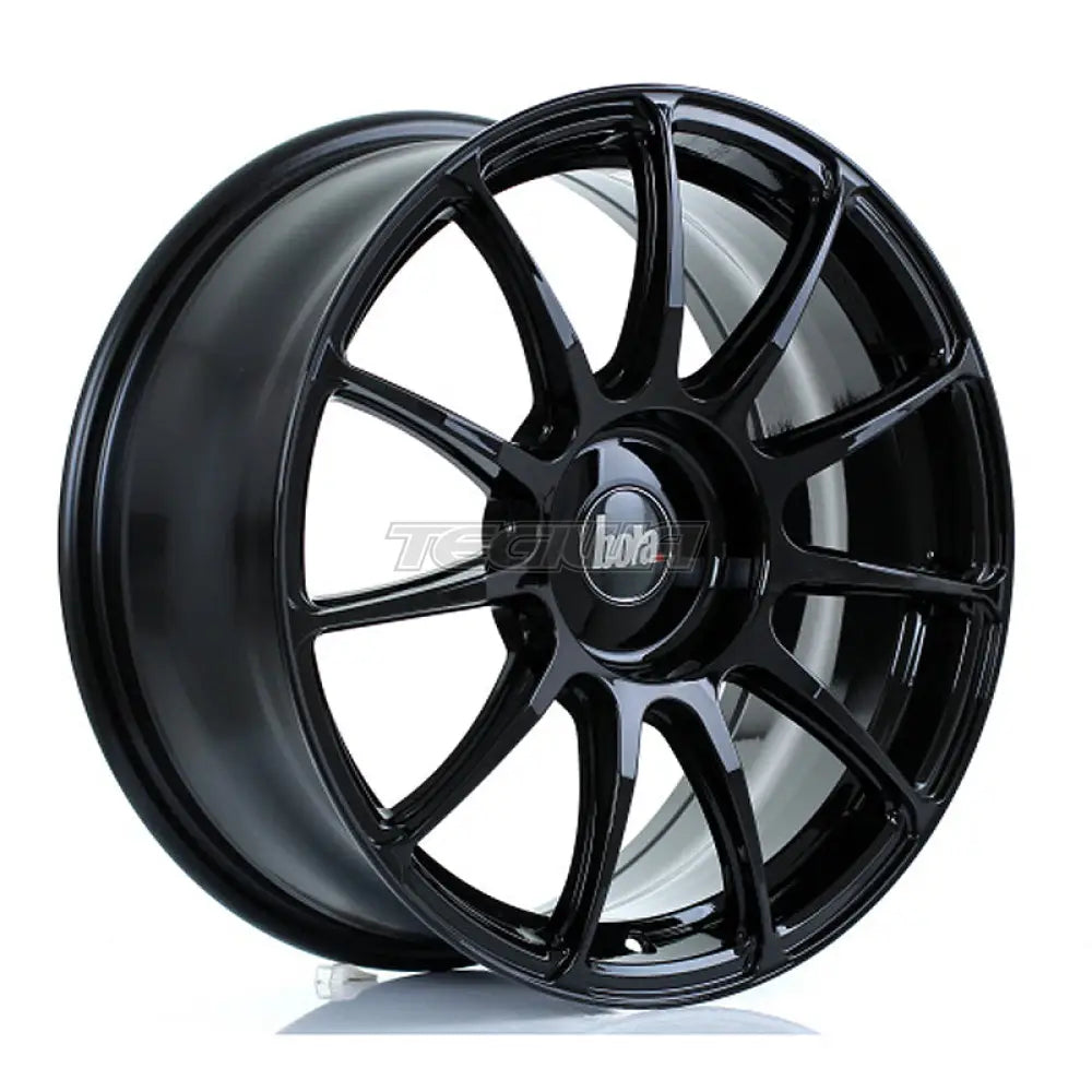 BOLA VST Alloy Wheel 17x7.5 5x114 ET40 To 45 72.6mm CB Gloss Black