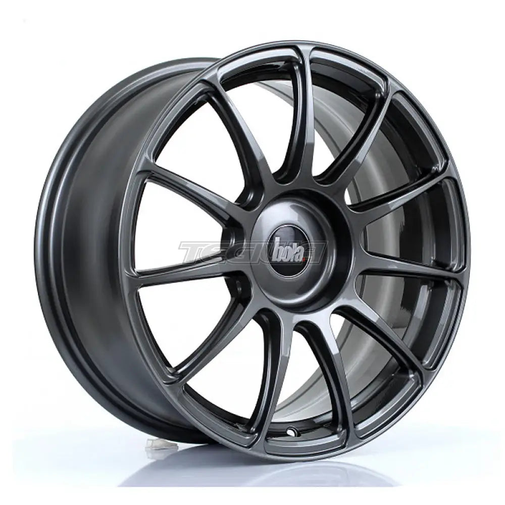 BOLA VST Alloy Wheel 17x7.5 5x114 ET40 To 45 72.6mm CB Gloss Gunmetal