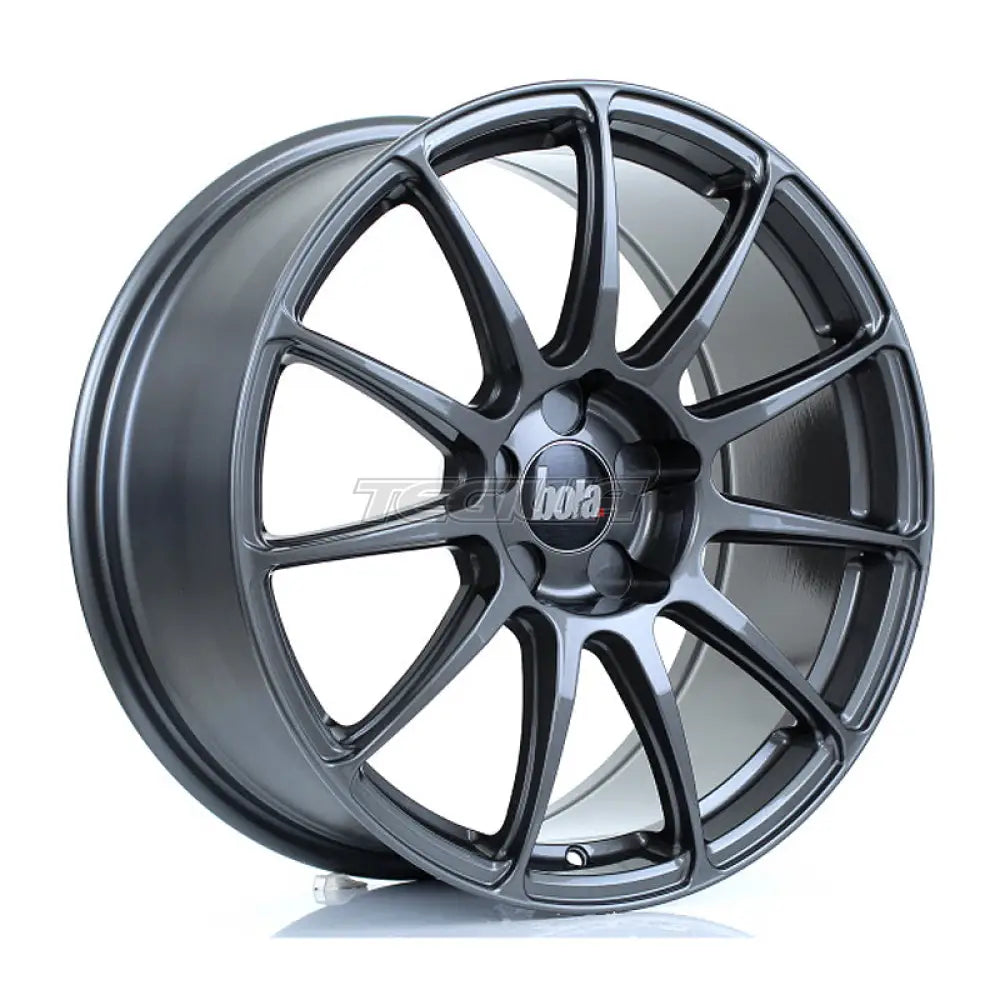 BOLA VST Alloy Wheel 18x8 5x105 ET40 To 45 72.6mm CB Gloss Gunmetal