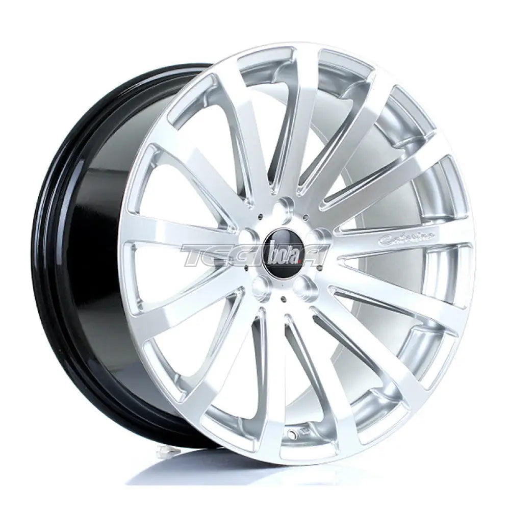 BOLA XTR Alloy Wheel 20x9.5 5x120.65 ET20 To 45 72.6mm CB Hyper Silver