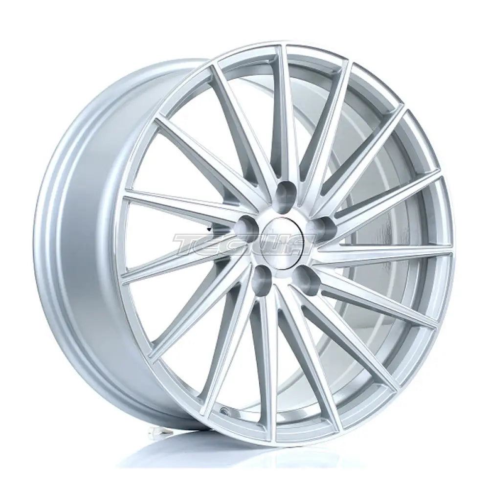 BOLA ZFR Alloy Wheel 19x8.5 5x130 ET25 To 45 72.6mm CB Silver Polished Face
