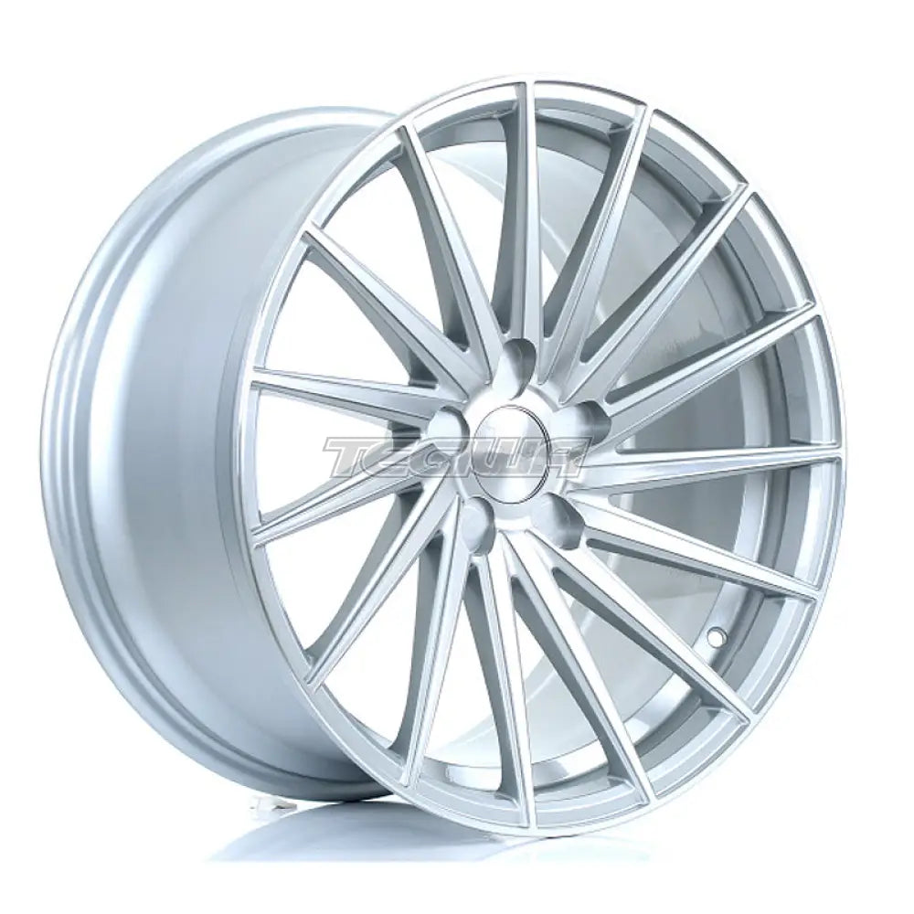 BOLA ZFR Alloy Wheel 19x9.5 5x105 ET25 To 45 72.6mm CB Silver Polished Face