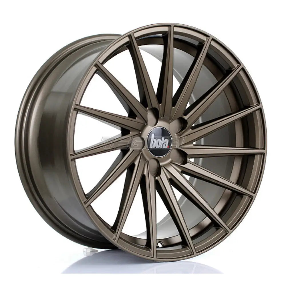 BOLA ZFR Alloy Wheel 19x9.5 5x128 ET25 To 45 72.6mm CB Matt Bronze