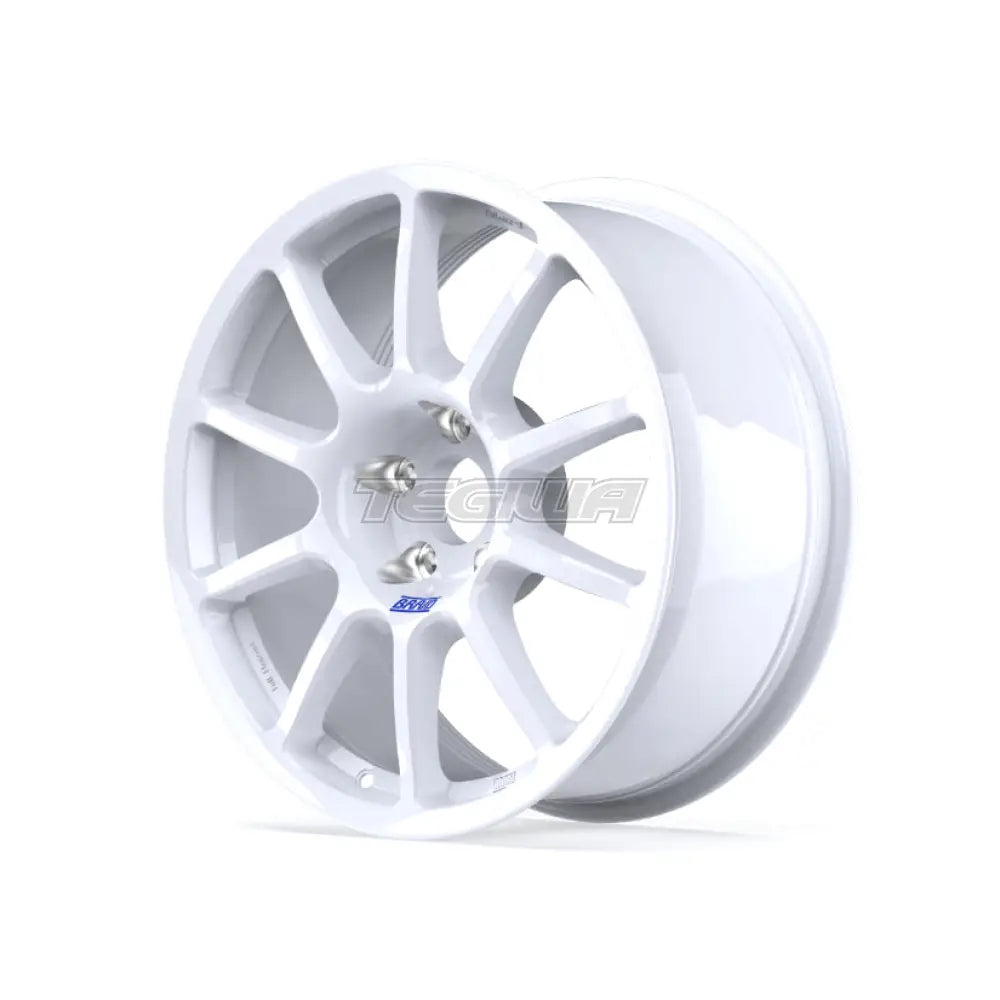 Braid Fullrace A Alloy Wheel 18x8.5 ET25 to 55 5x112 White Shiny