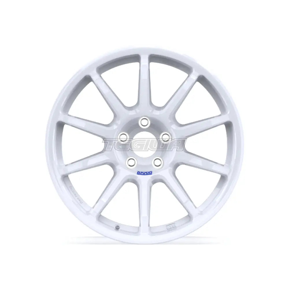 Braid Fullrace AC FF Alloy Wheel 18x11 ET8 to 63 4x98 White Shiny