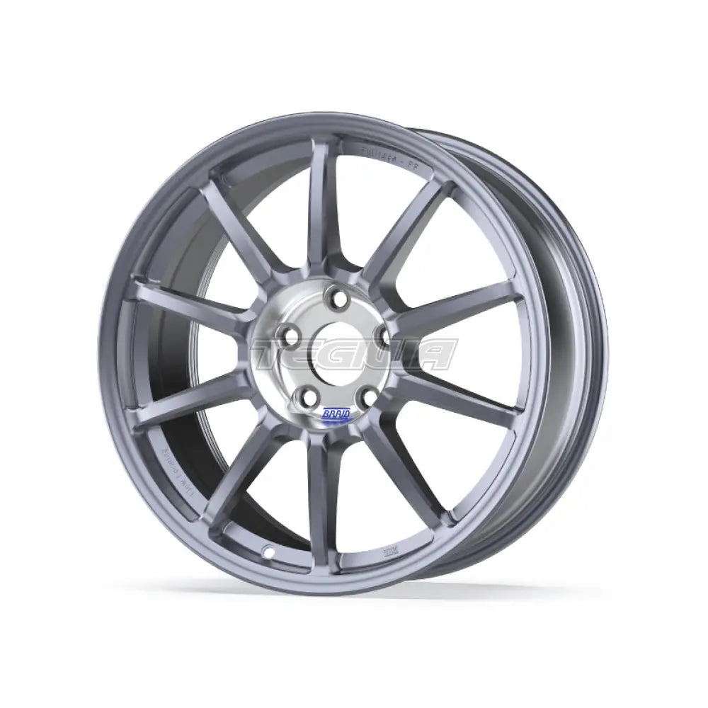 Braid Fullrace FF Alloy Wheel 18x9.5 ET24 to 54 5x118 Dark Grey Shiny