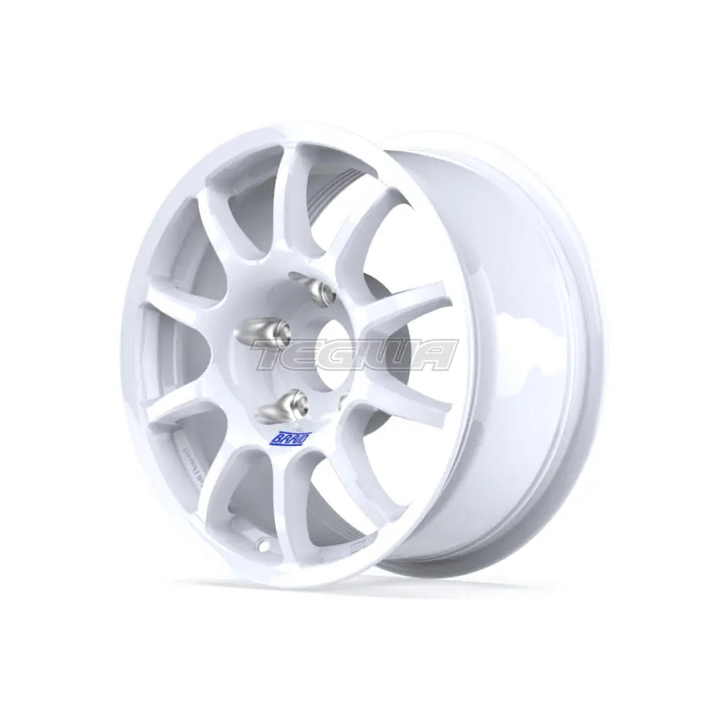Braid Fullrace Maxlight Alloy Wheel 15x8 ET5 to 50 5x100 White Shiny