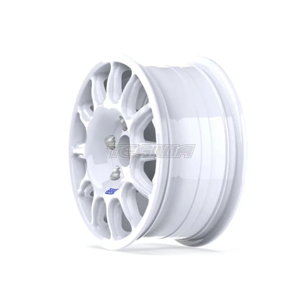 Braid Fullrace Rally T Alloy Wheel 15x6.5 ET15 to 55 4x100 White Shiny
