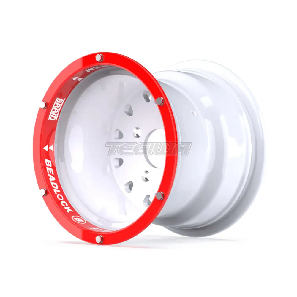 Braid Tenrace+ Beadlock B Alloy Wheel 10x5 ET4+1 5x108 White Shiny