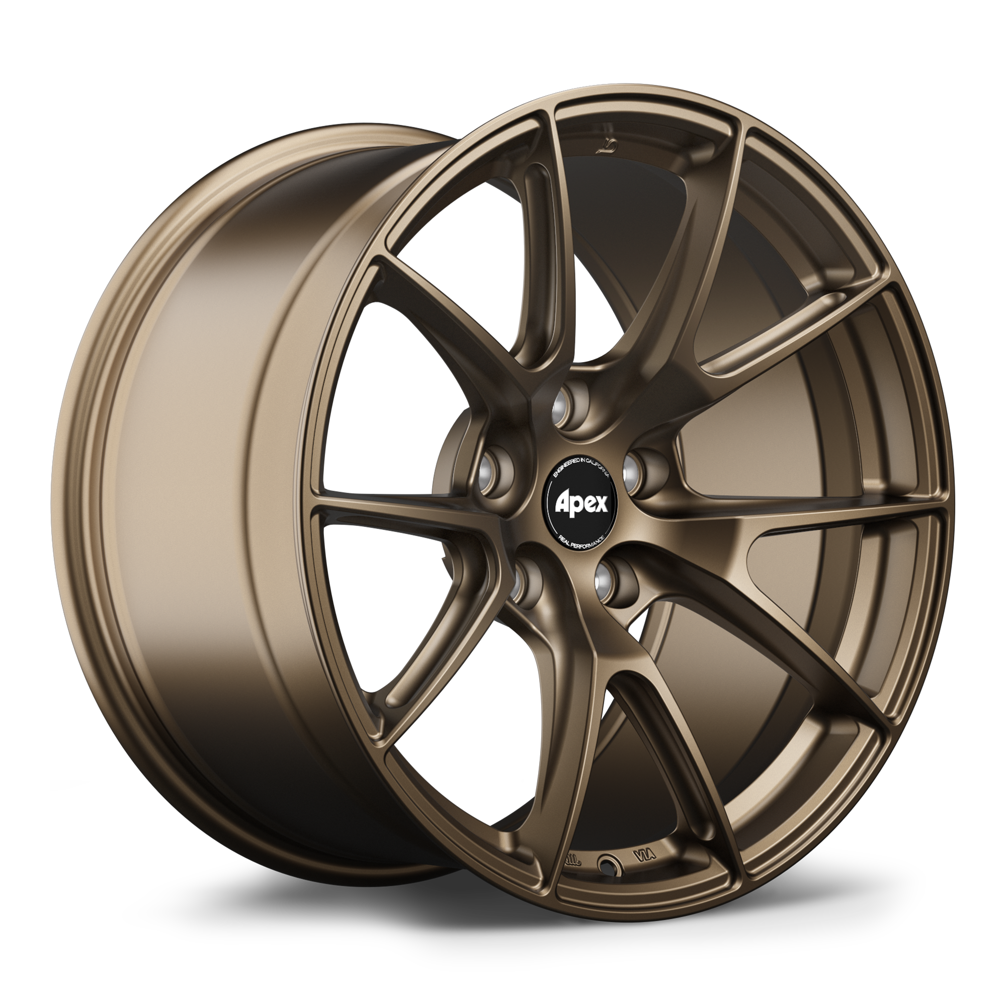 Apex VS-5 Alloy Wheel 18x9.5 ET22 5x114.3 Satin Bronze 73.1mm CB