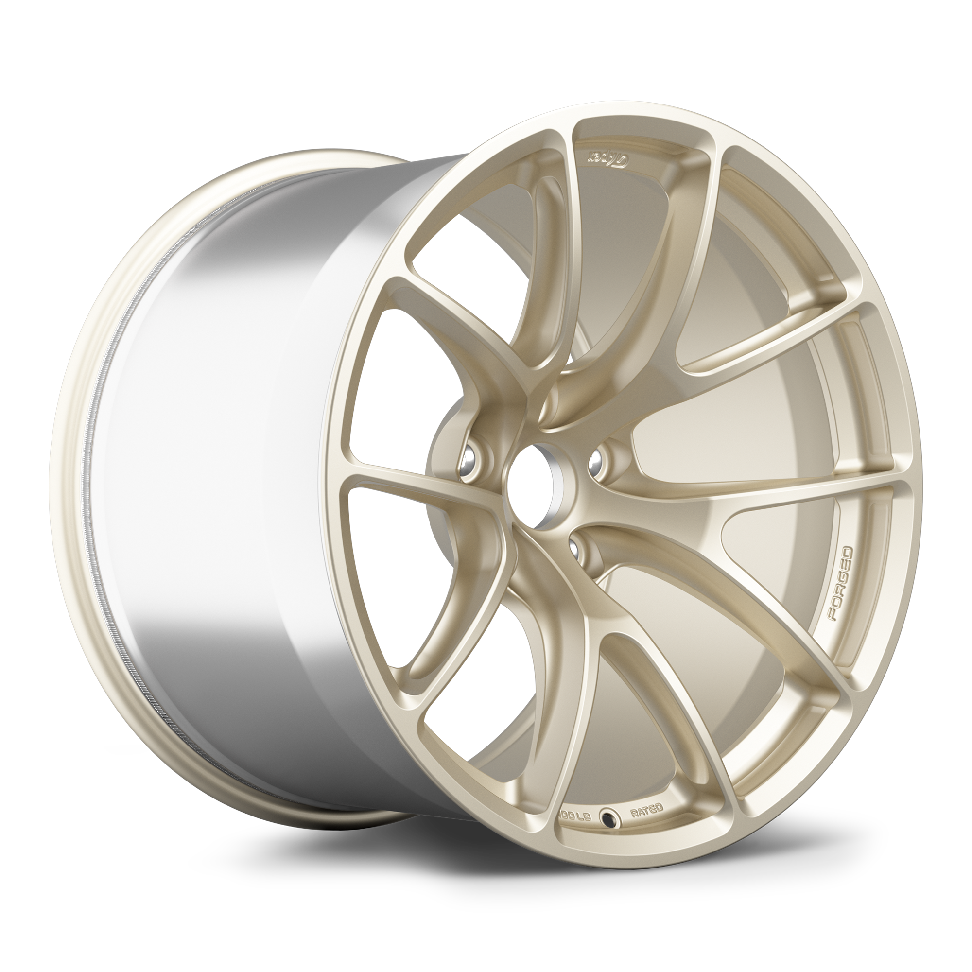 Apex VS-5RE Alloy Wheel 19x13.25 ET30 5x112 67.1mm CB Motorsport Gold