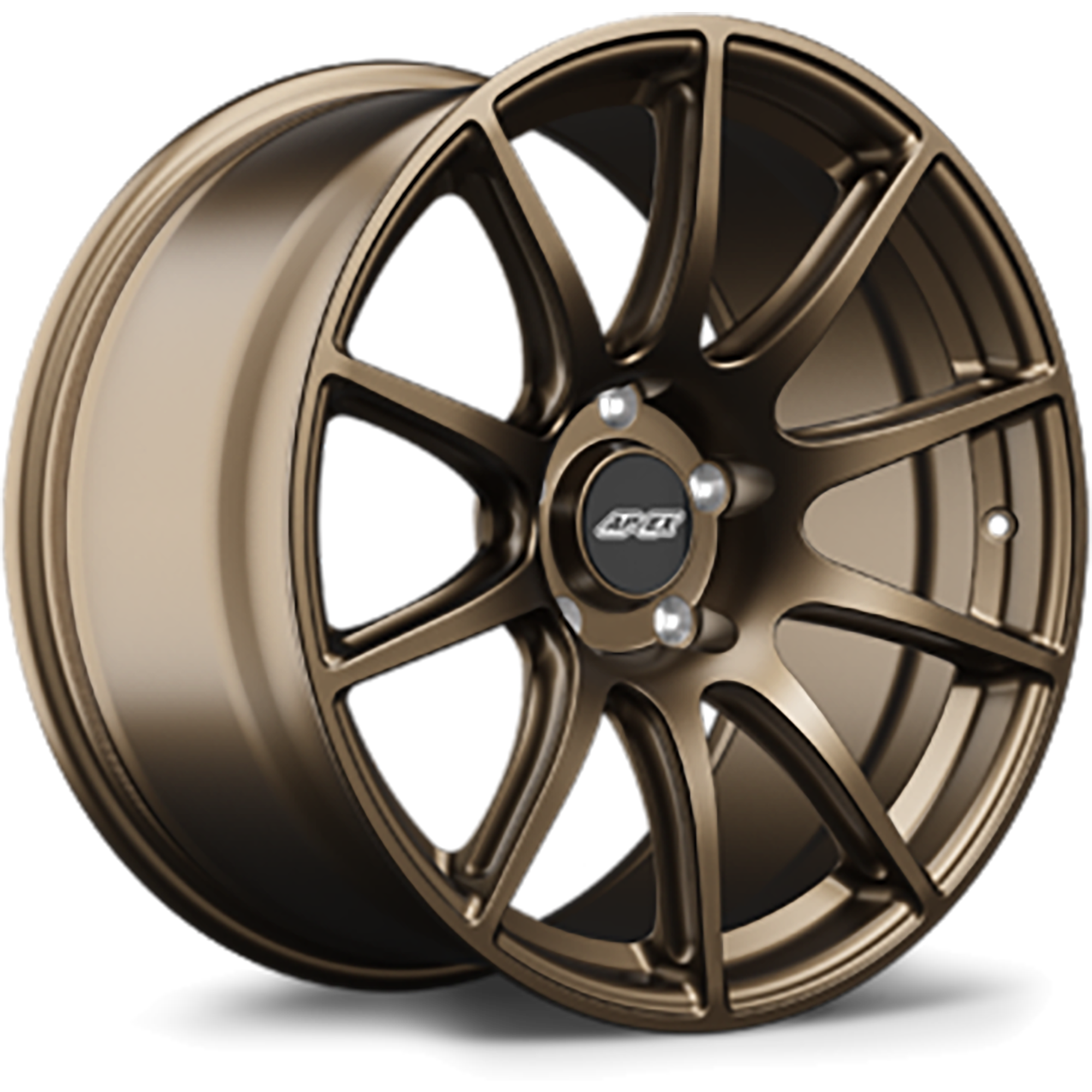 Apex SM-10 Alloy Wheel 18x11 ET52 5x114.3 70.5mm CB Satin Bronze