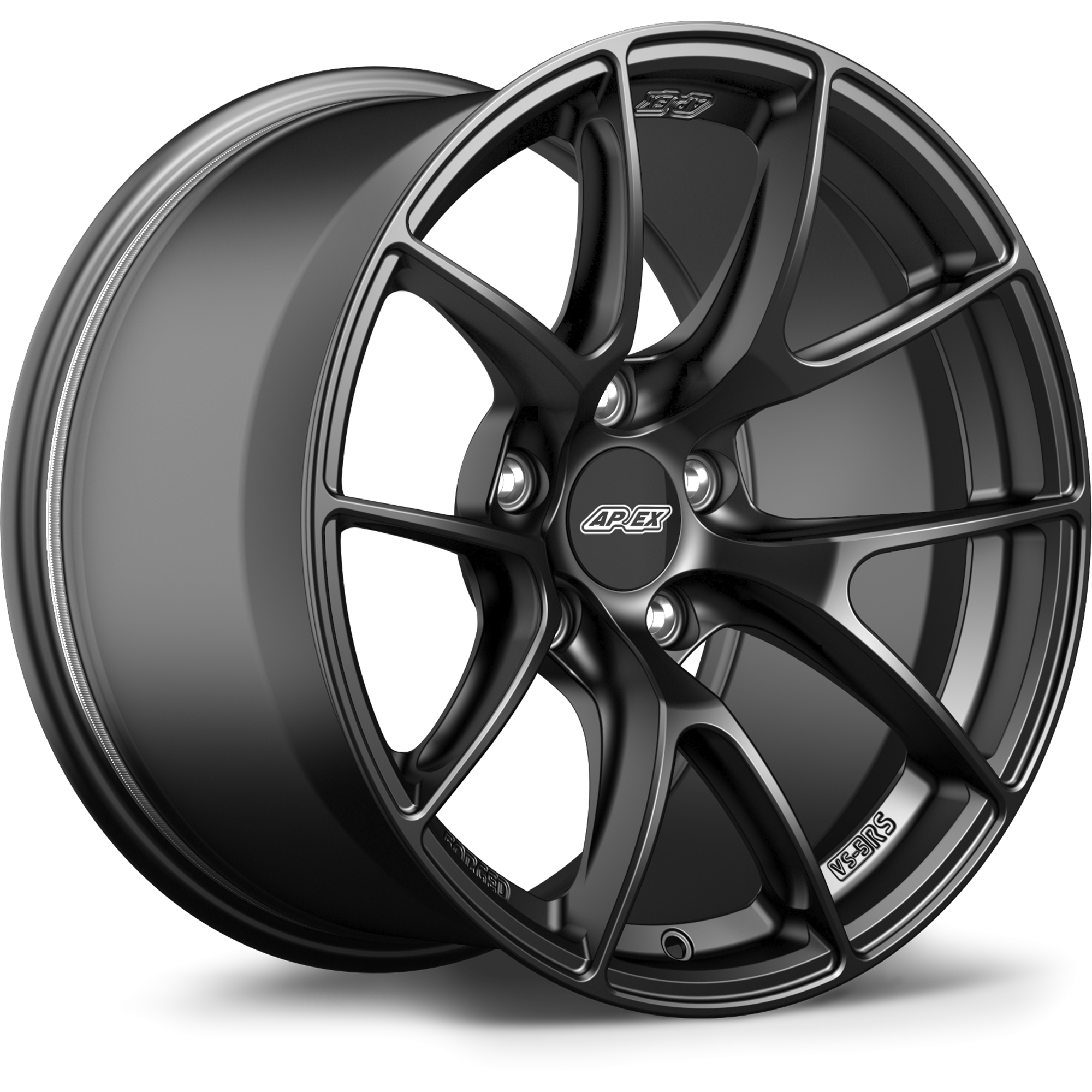 Apex VS-5RS Alloy Wheel 17x10 ET25 5x120 72.56mm CB Satin Black