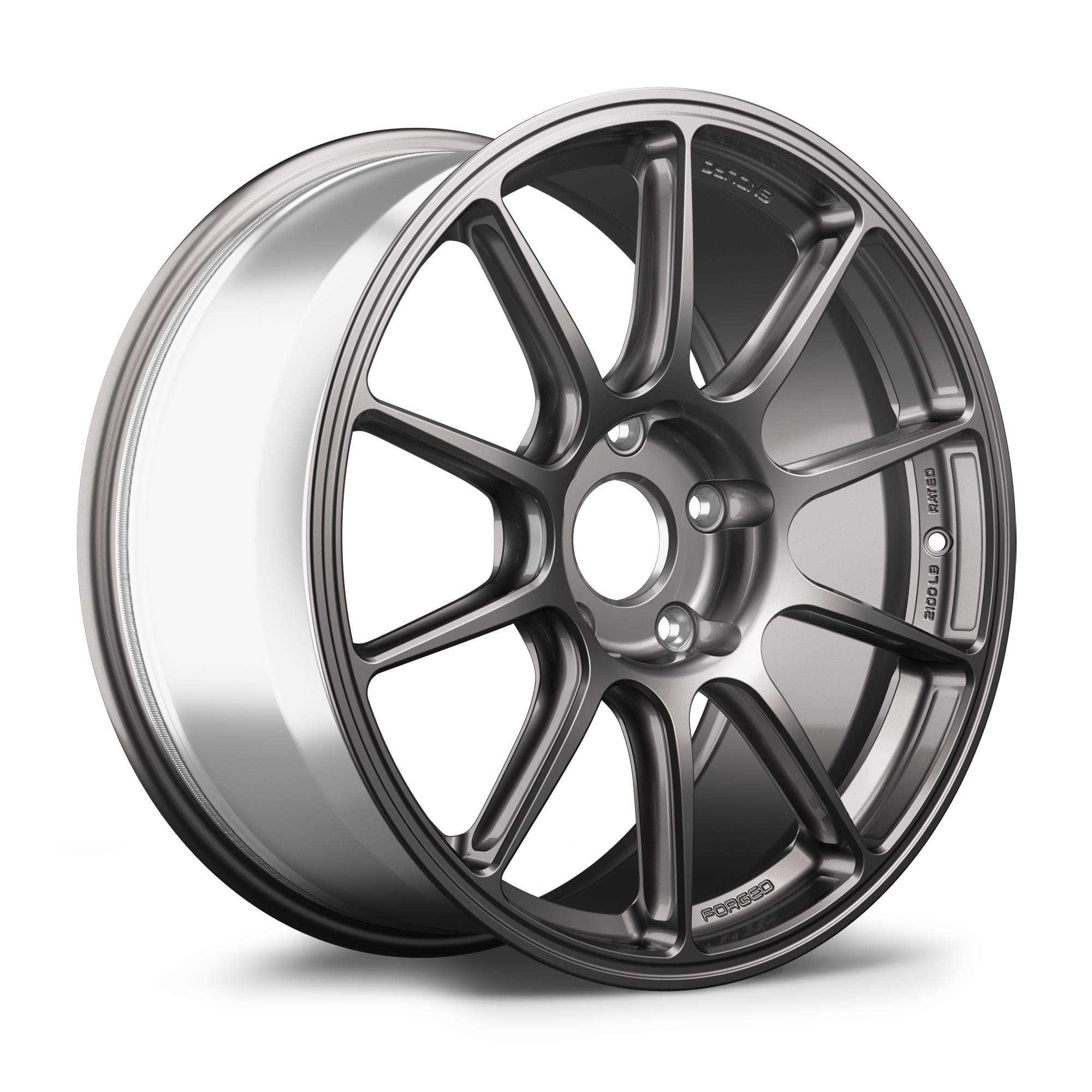 Apex SM-10RE Forged Alloy Wheel 19x9 ET48 5x130 Anthracite 71.6mm CB