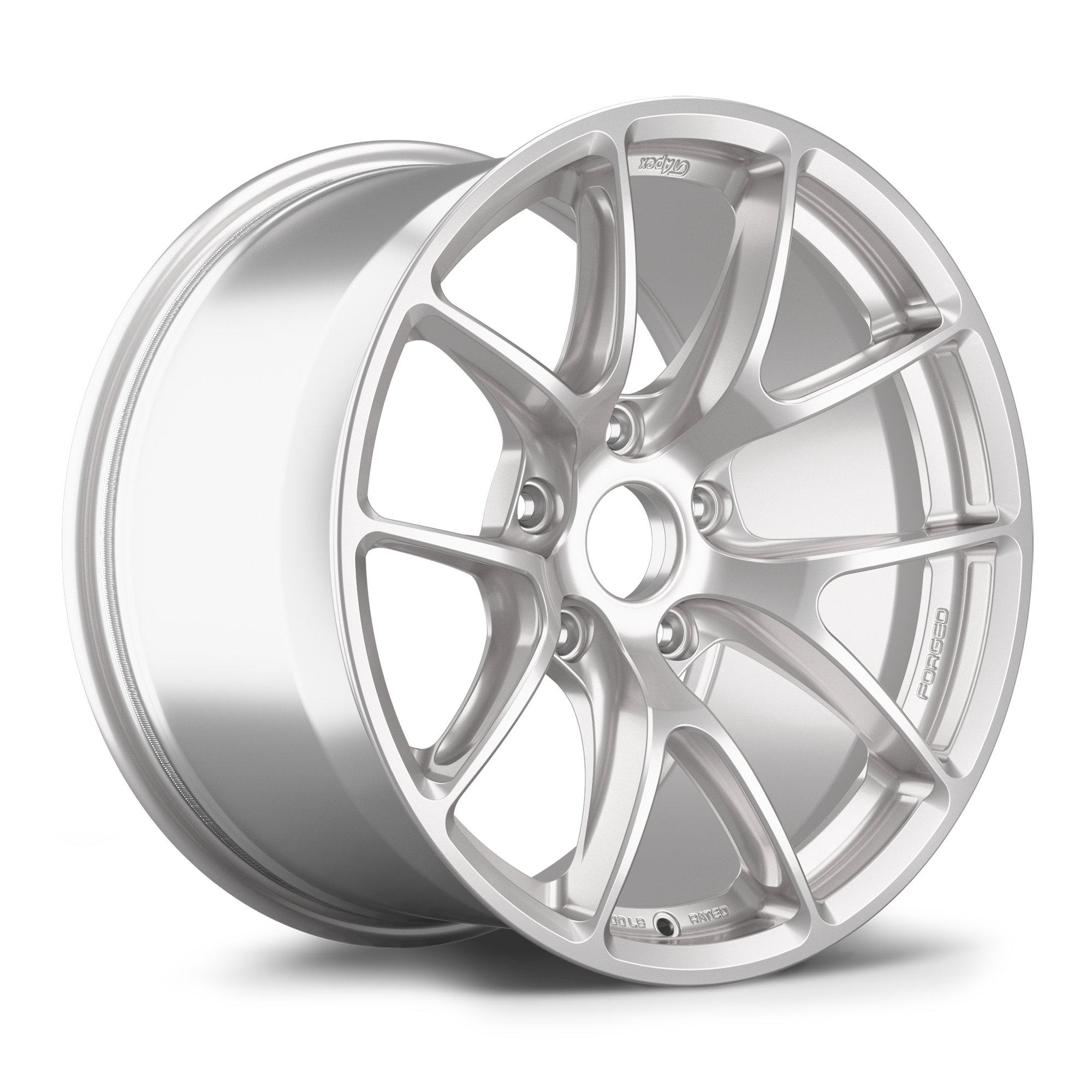 Apex VS-5RE Alloy Wheel 18x10.5 ET47 5x130 71.6mm CB Race Silver