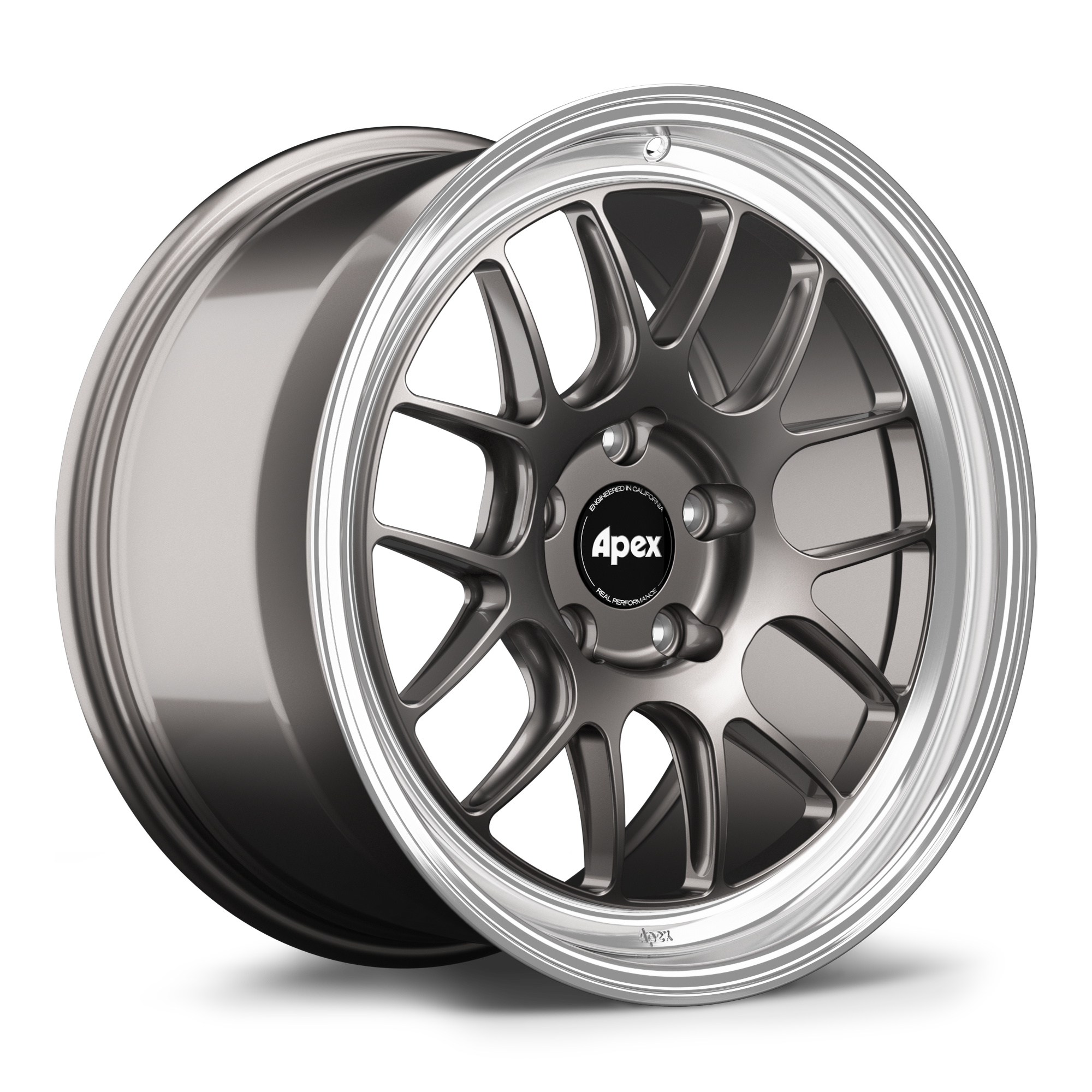 Apex ML-7RT Forged Alloy Wheel 18x11 ET60 5x130mm - Machined Lip - Anthracite 71.6mm CB