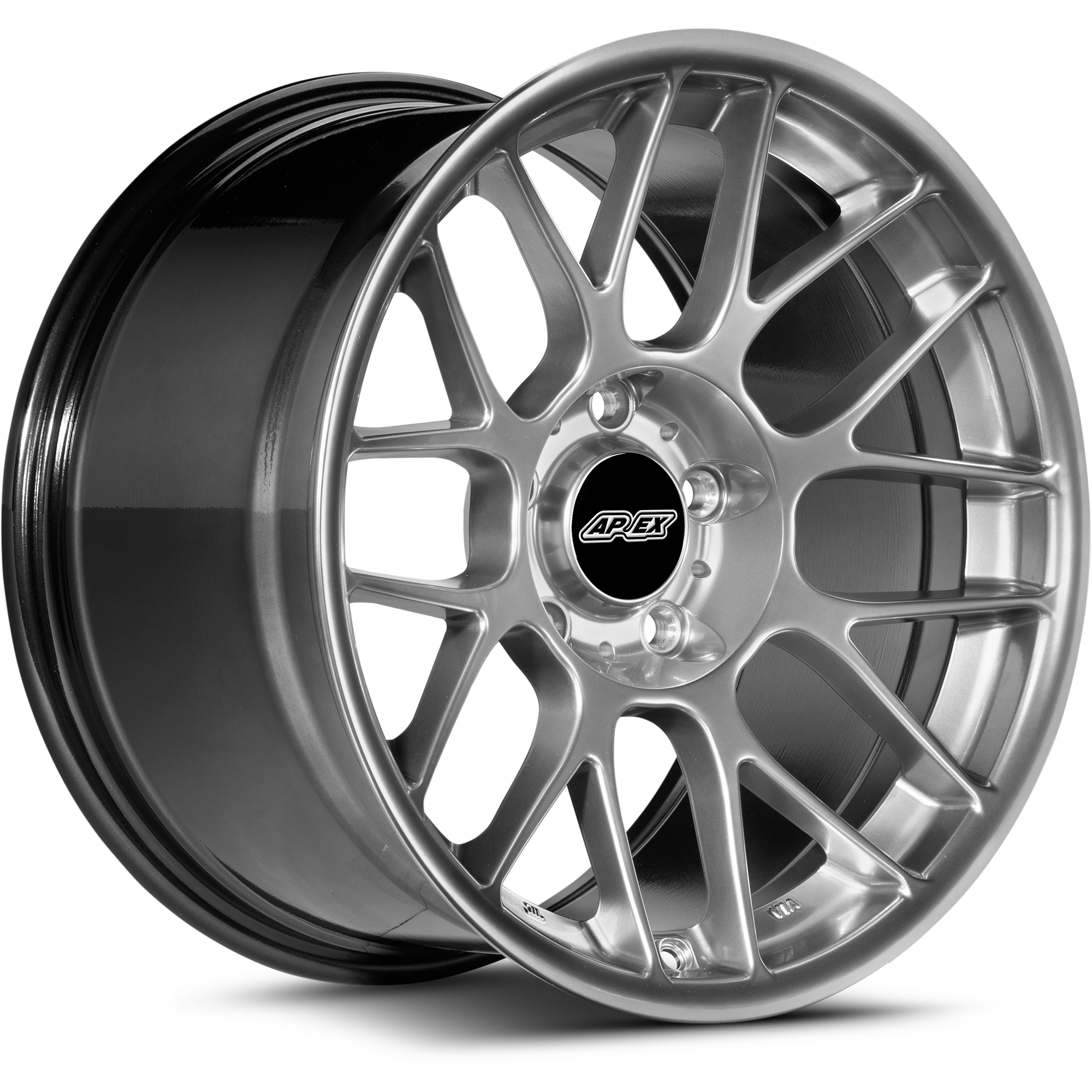 Apex ARC-8 Alloy Wheel 17x8.5 ET20 4x100 Hyper Black 57.1mm CB