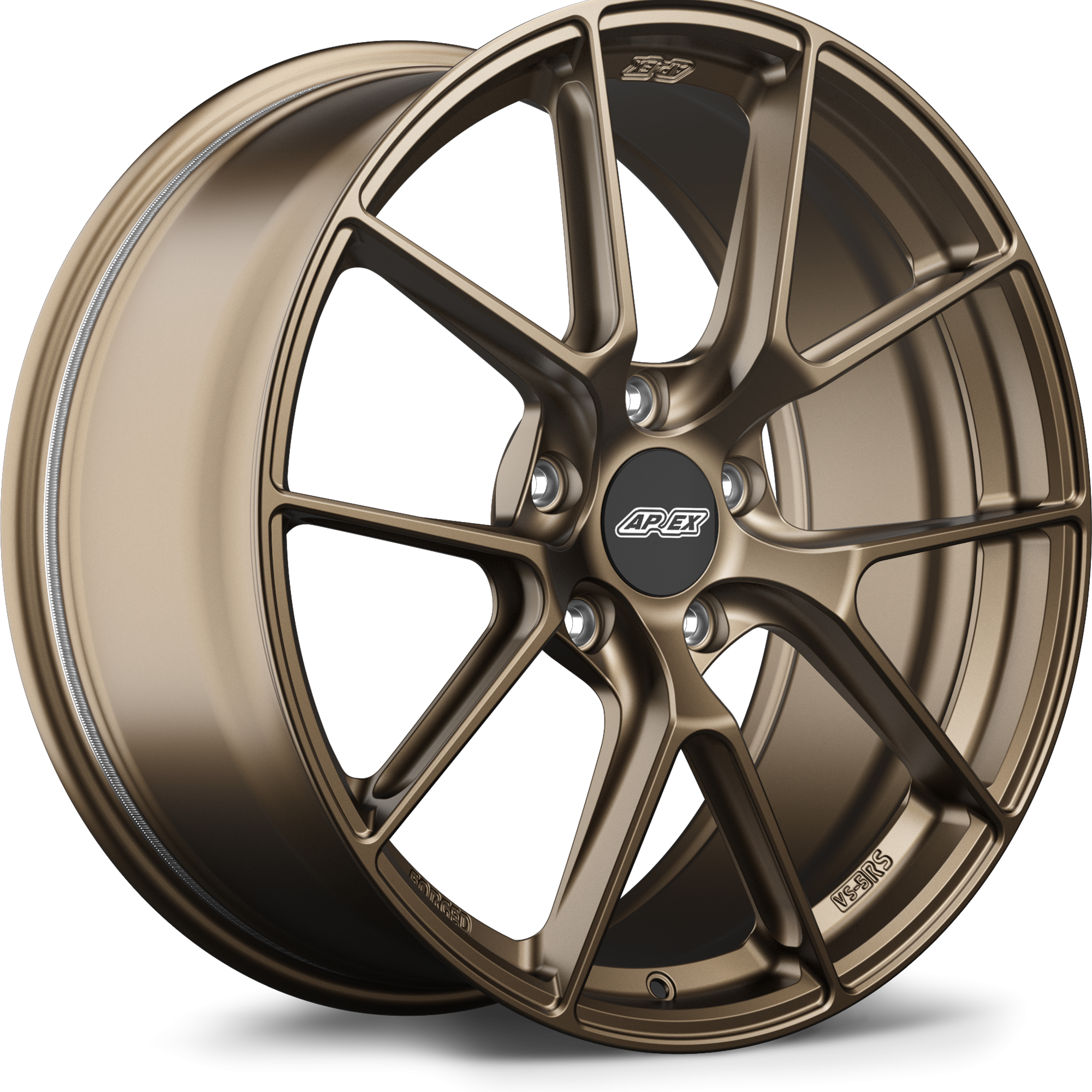 Apex VS-5RS Forged Alloy Wheel 20x9 ET44 5x130 Satin Bronze 71.6mm CB