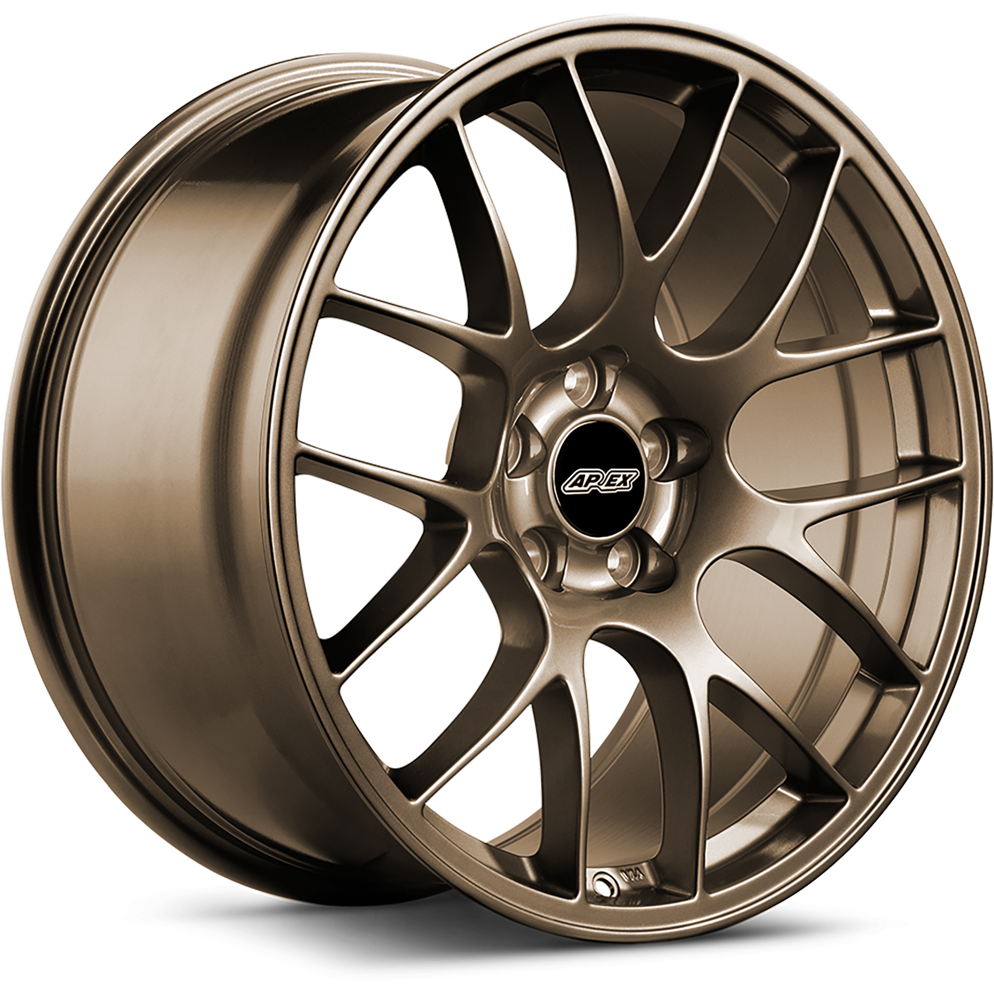 Apex EC-7 Alloy Wheel 19x11 ET78 5x120.65 Satin Bronze 70.3mm CB