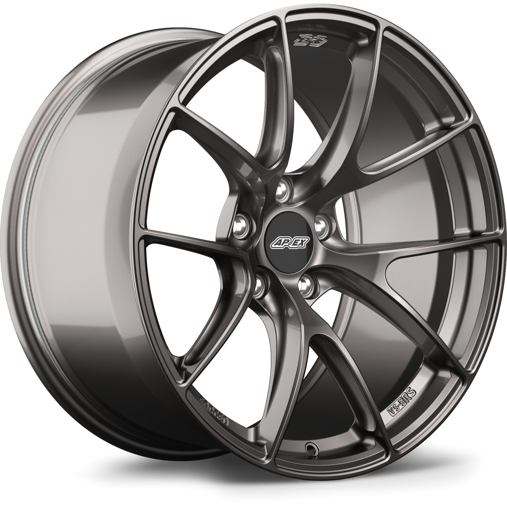 Apex VS-5RS Forged Alloy Wheel 19x9.5 ET22 5x120 Anthracite 72.56mm CB