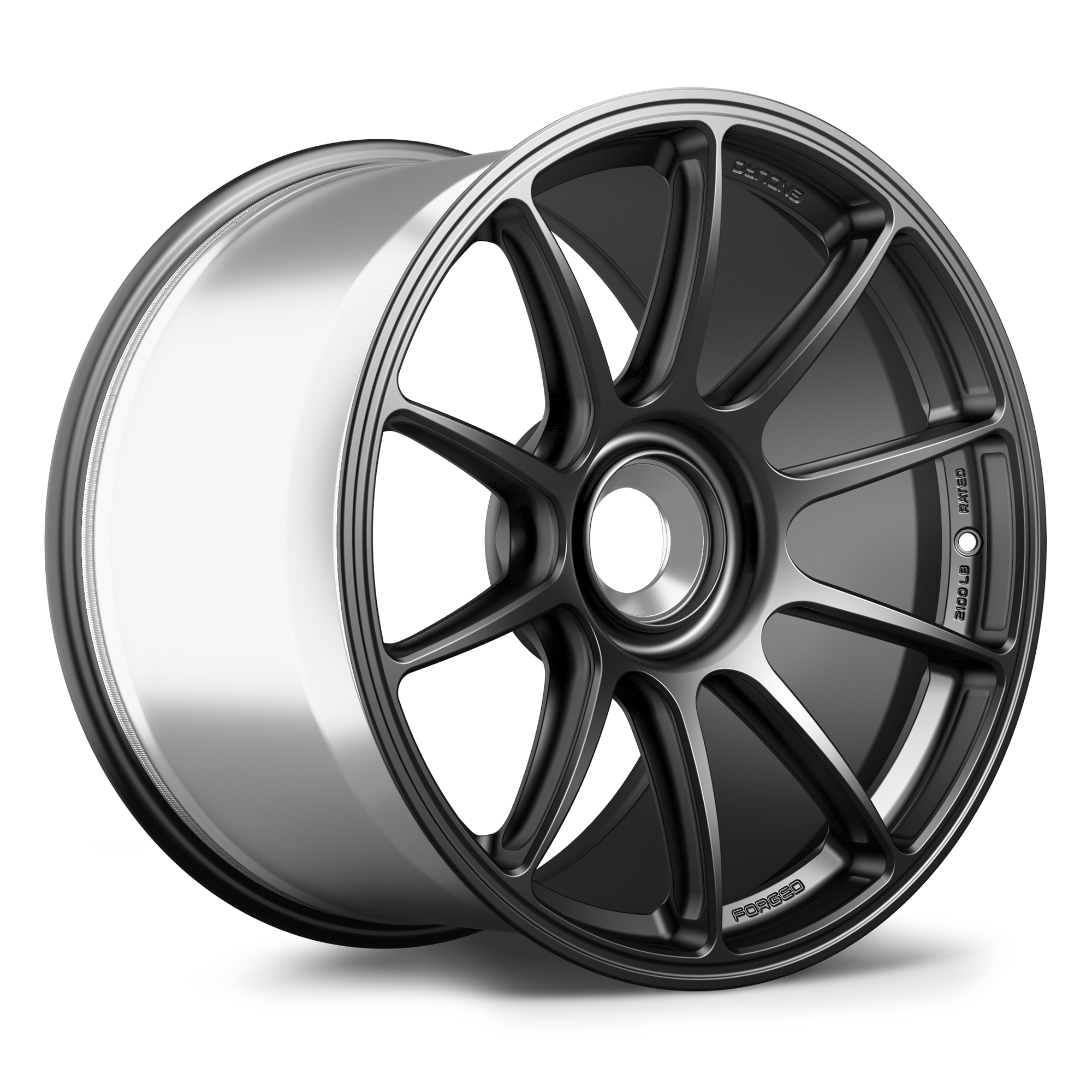 Apex SM-10RE Alloy Wheel 19x12 ET46 PSCL 101mm CB Satin Black