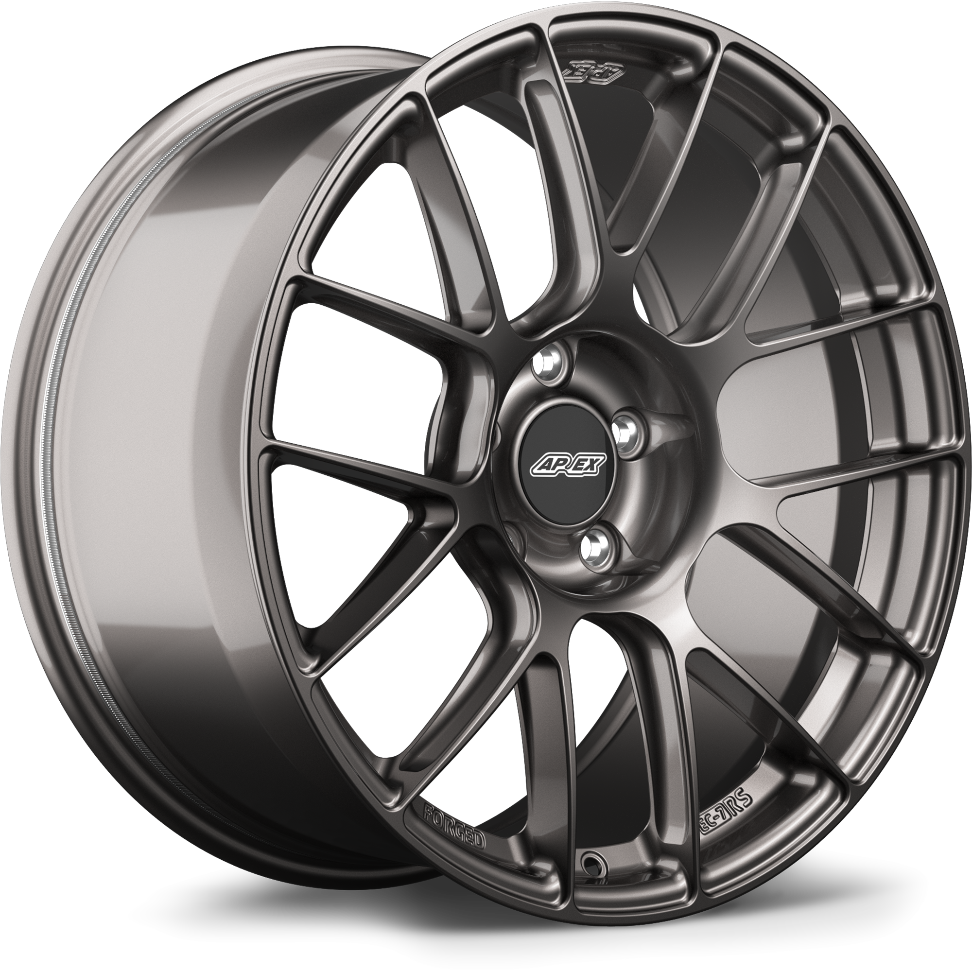 Apex EC-7RS Forged Alloy Wheel 19x13 ET45 PSCL Anthracite 101mm CB