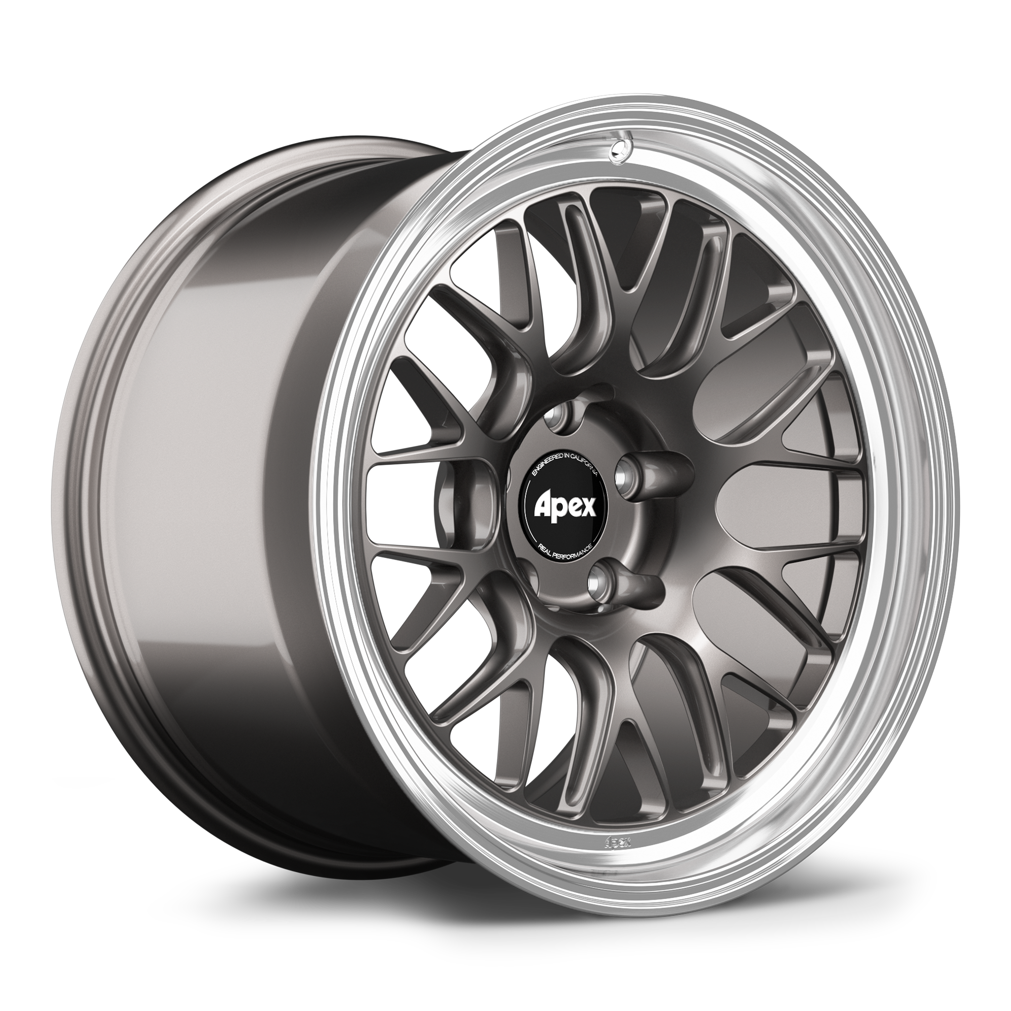 Apex ML-10RT Forged Alloy Wheel 18x10.5 ET22 5x120 Anthracite - Machined Lip 72.56mm CB