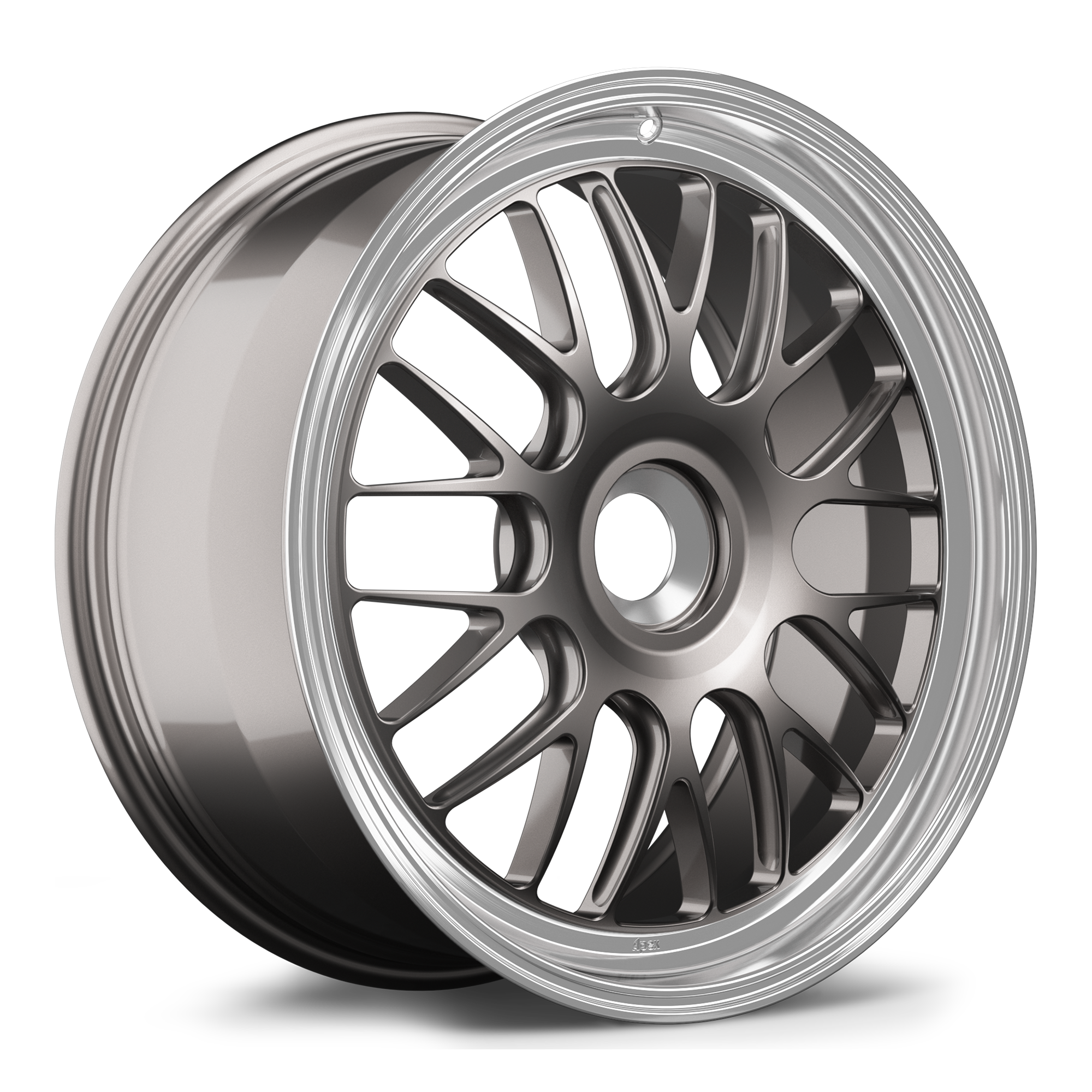 Apex ML-10RT Alloy Wheel 20x9 ET47 PSCL 101mm CB Anthracite - Machined Lip