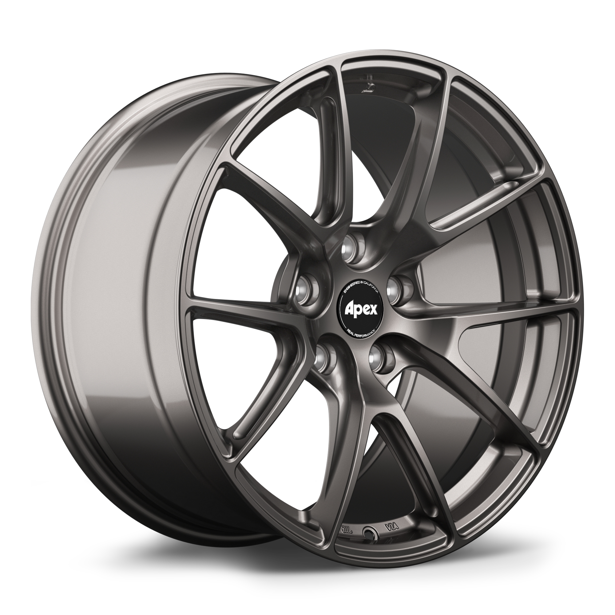 Apex VS-5 Alloy Wheel 18x10 ET32 5x120.65 Anthracite 70.3mm CB