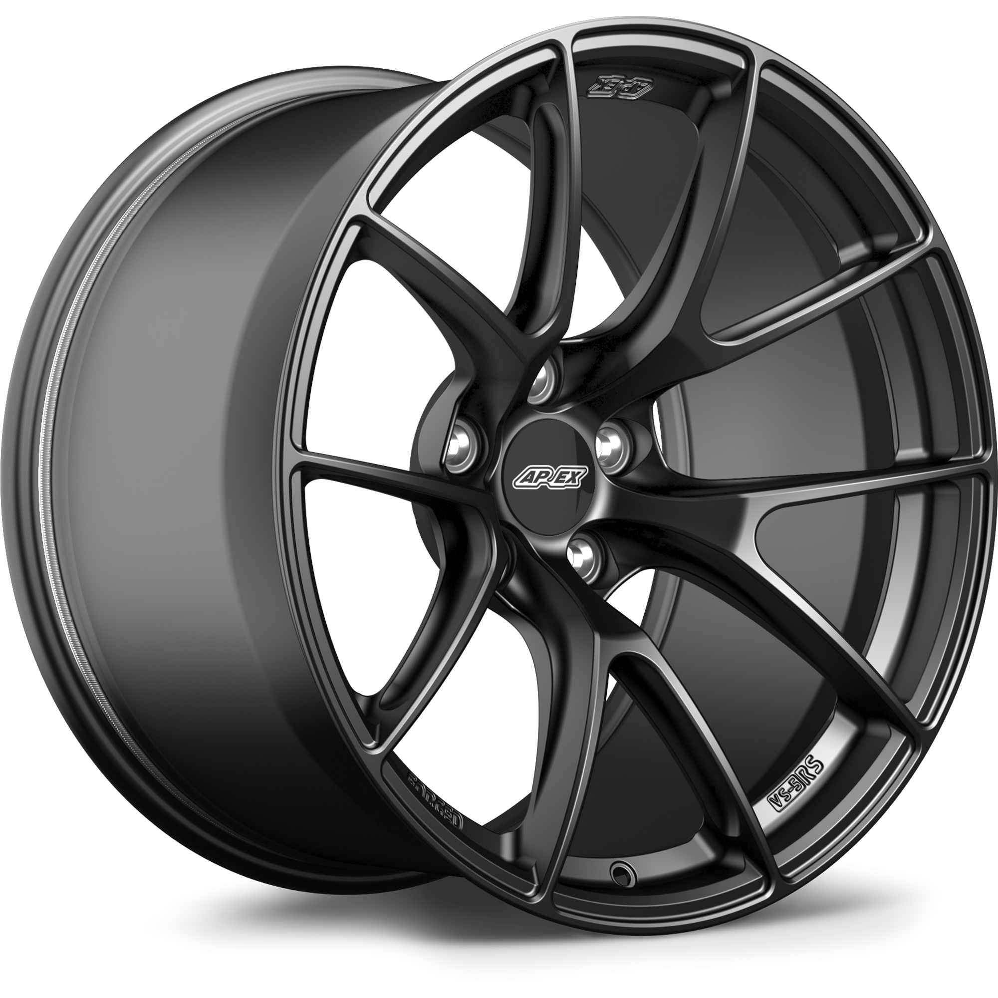 Apex VS-5RS Alloy Wheel 19x10.5 ET25 5x120 72.56mm CB Satin Black