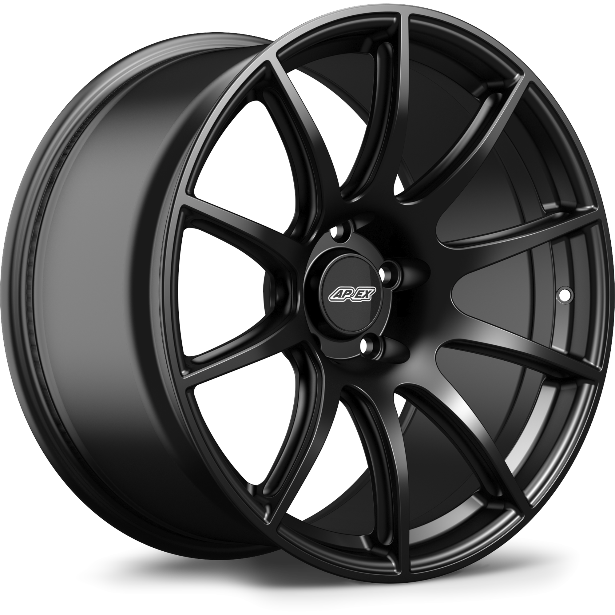 Apex SM-10 Alloy Wheel 19x11 ET35 5x120 Satin Black 67.1mm CB