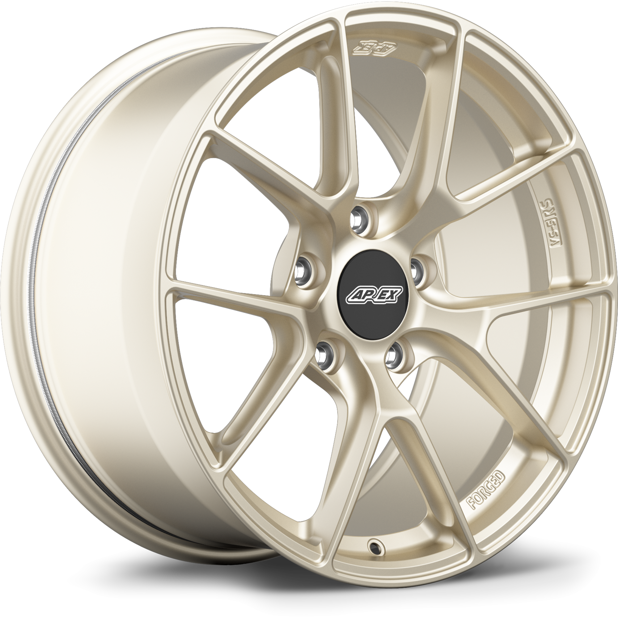 Apex VS-5RS Forged Alloy Wheel 18x9.5 ET58 5x120 Motorsport Gold 72.56mm CB
