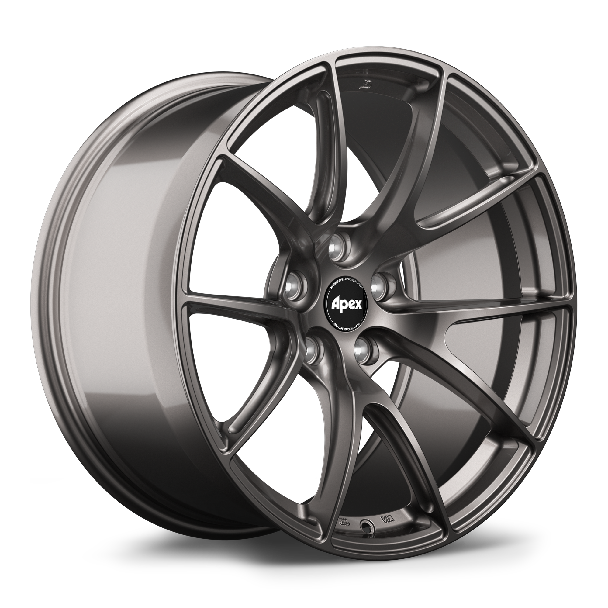 Apex VS-5 Alloy Wheel 19x10 ET25 5x120 Anthracite 72.56mm CB