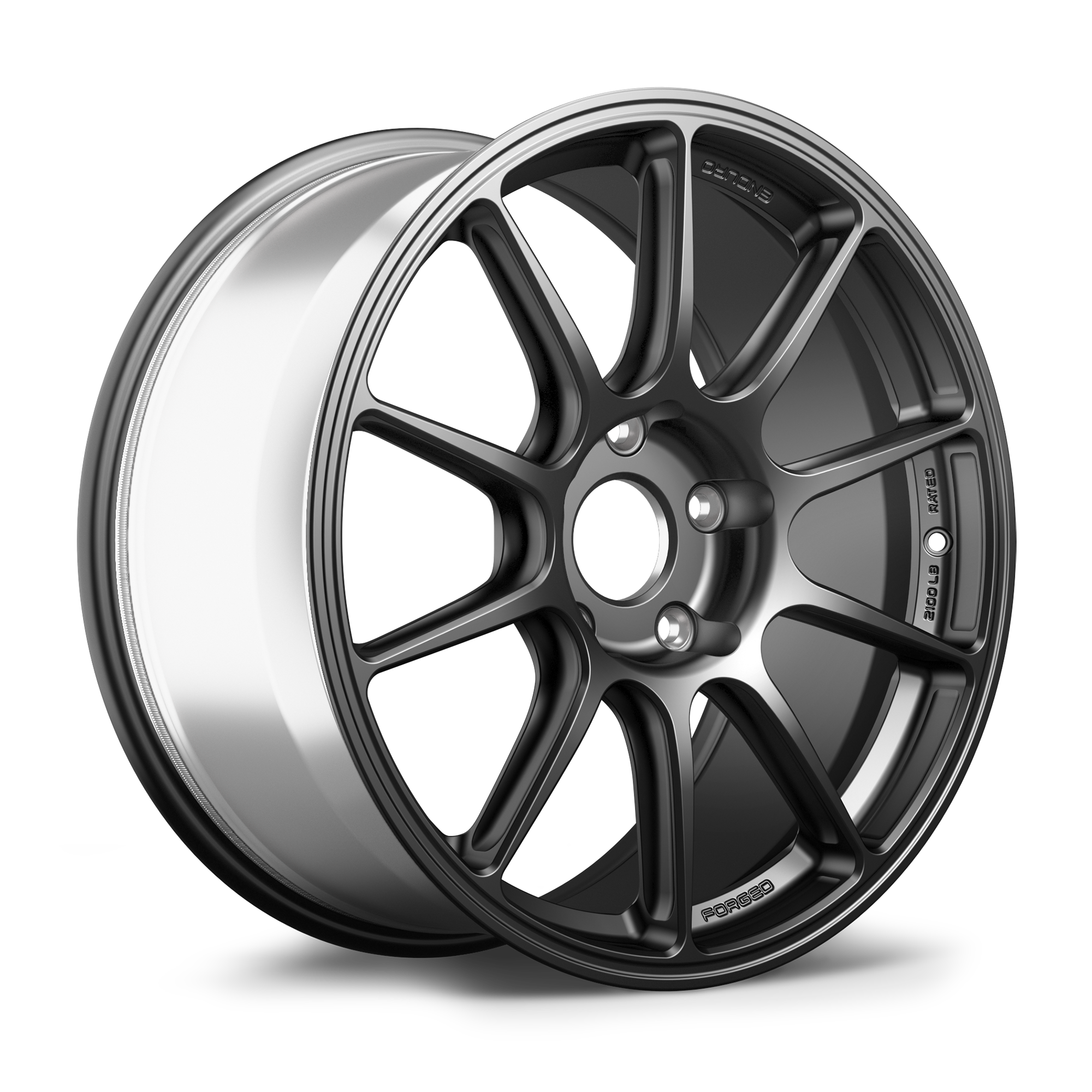 Apex SM-10RE Alloy Wheel 19x9 ET50 5x130 71.6mm CB Satin Black