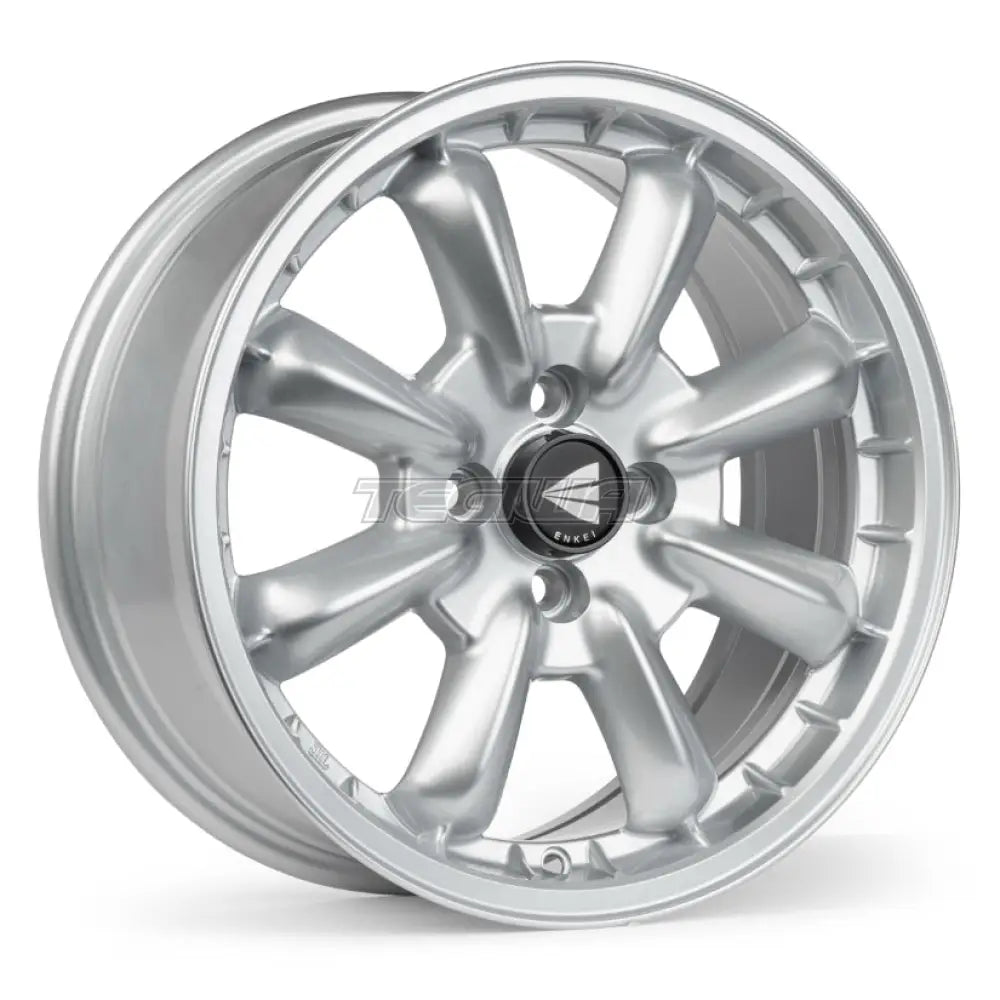 Enkei Compe Alloy Wheel 15x7 ET0 4x114.3 Silver 72.6mm CB