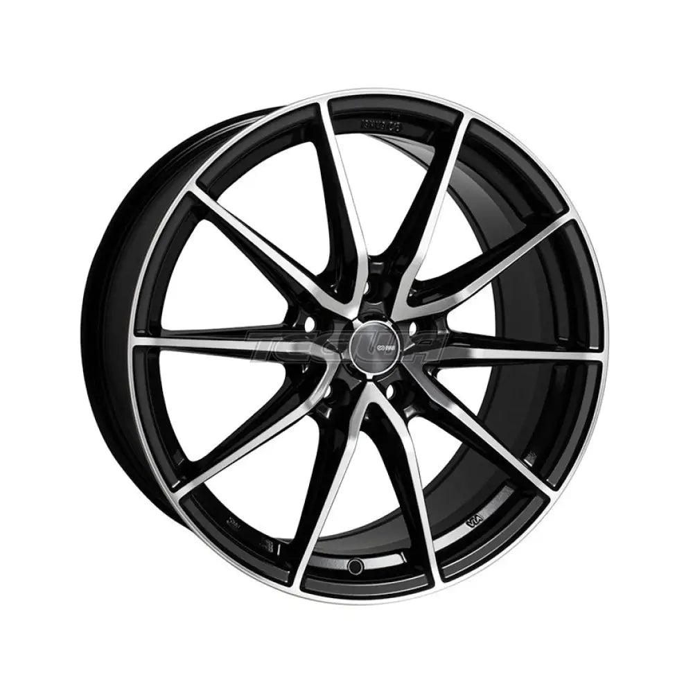 Enkei DRACO Alloy Wheel 17x7.5 ET45 5x100 Black Machined 72.6mm CB