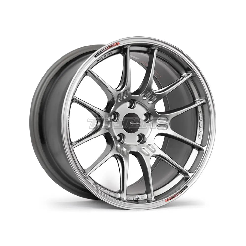 Enkei GTC02 Alloy Wheel 18x9.5 ET45 5x120 Hyper Silver 72.5mm CB